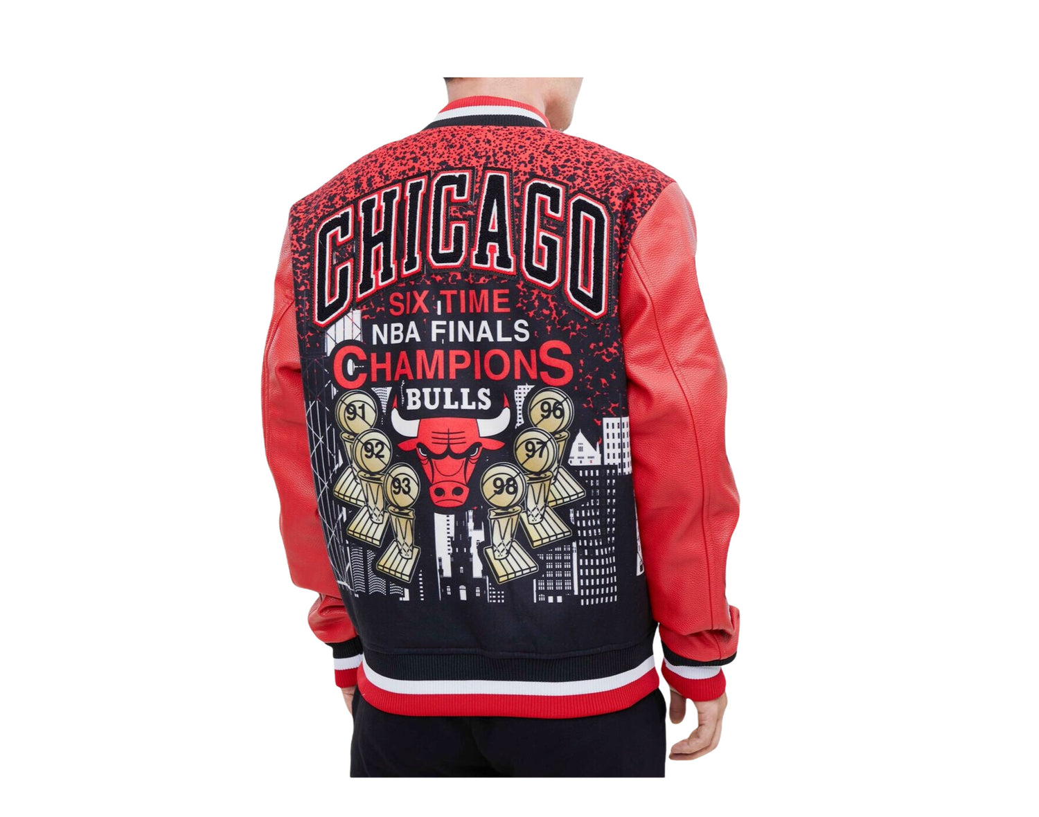 Pro Standard NBA Chicago Bulls Remix Varsity Jacket