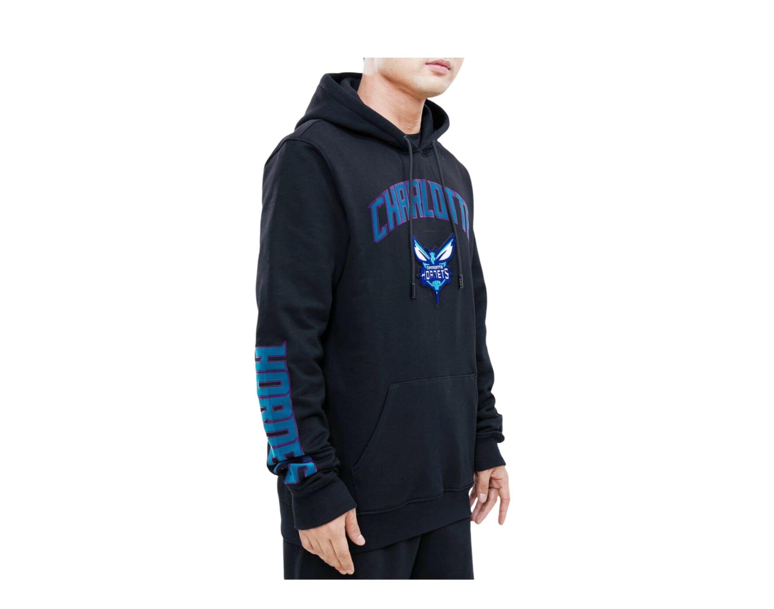 Pro Standard NBA Charlotte Hornets Stacked Logo P/O Hoodie.