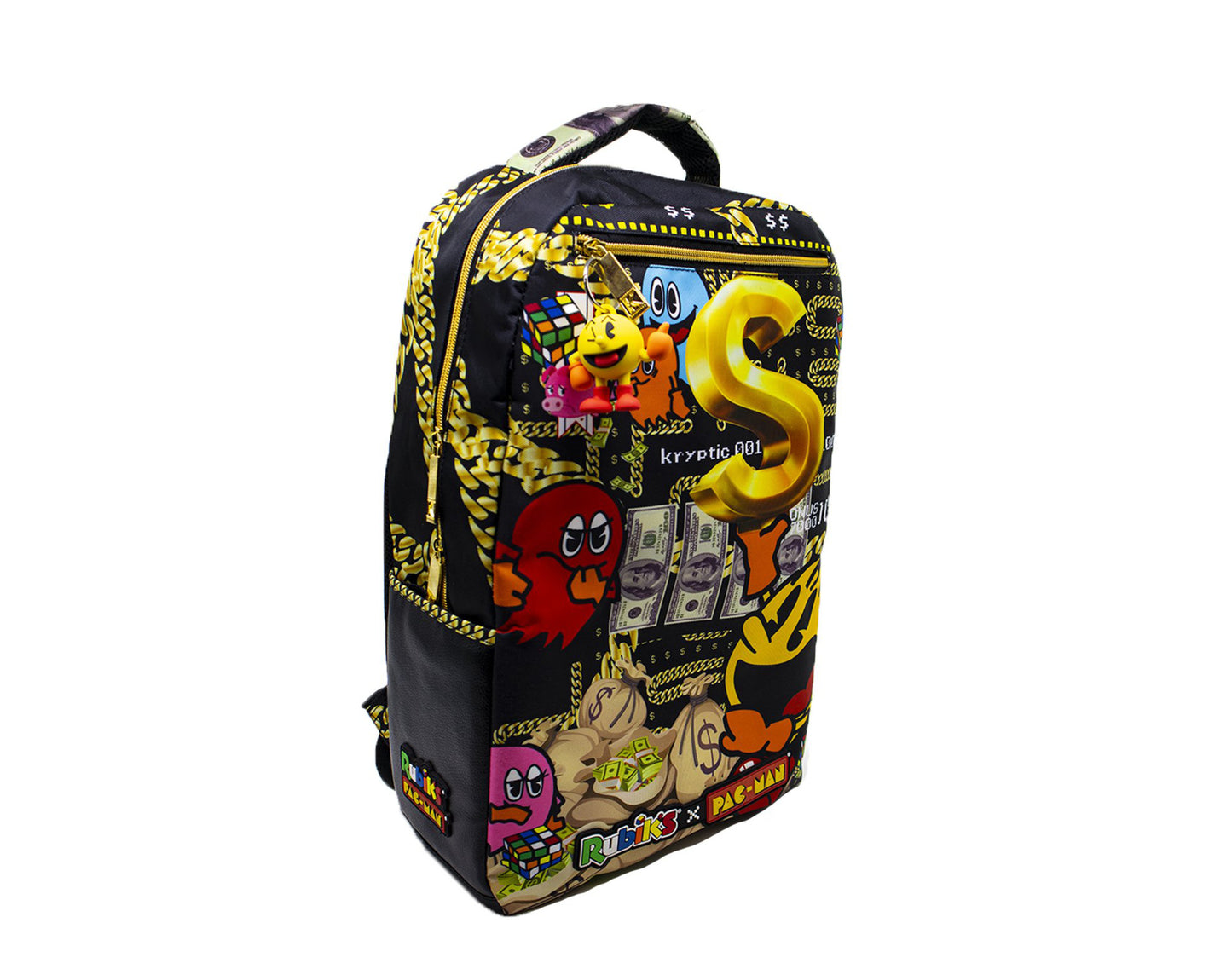 DeKryptic x Rubik's x Pac-Man - Paper Chaser Augmented Reality Backpack