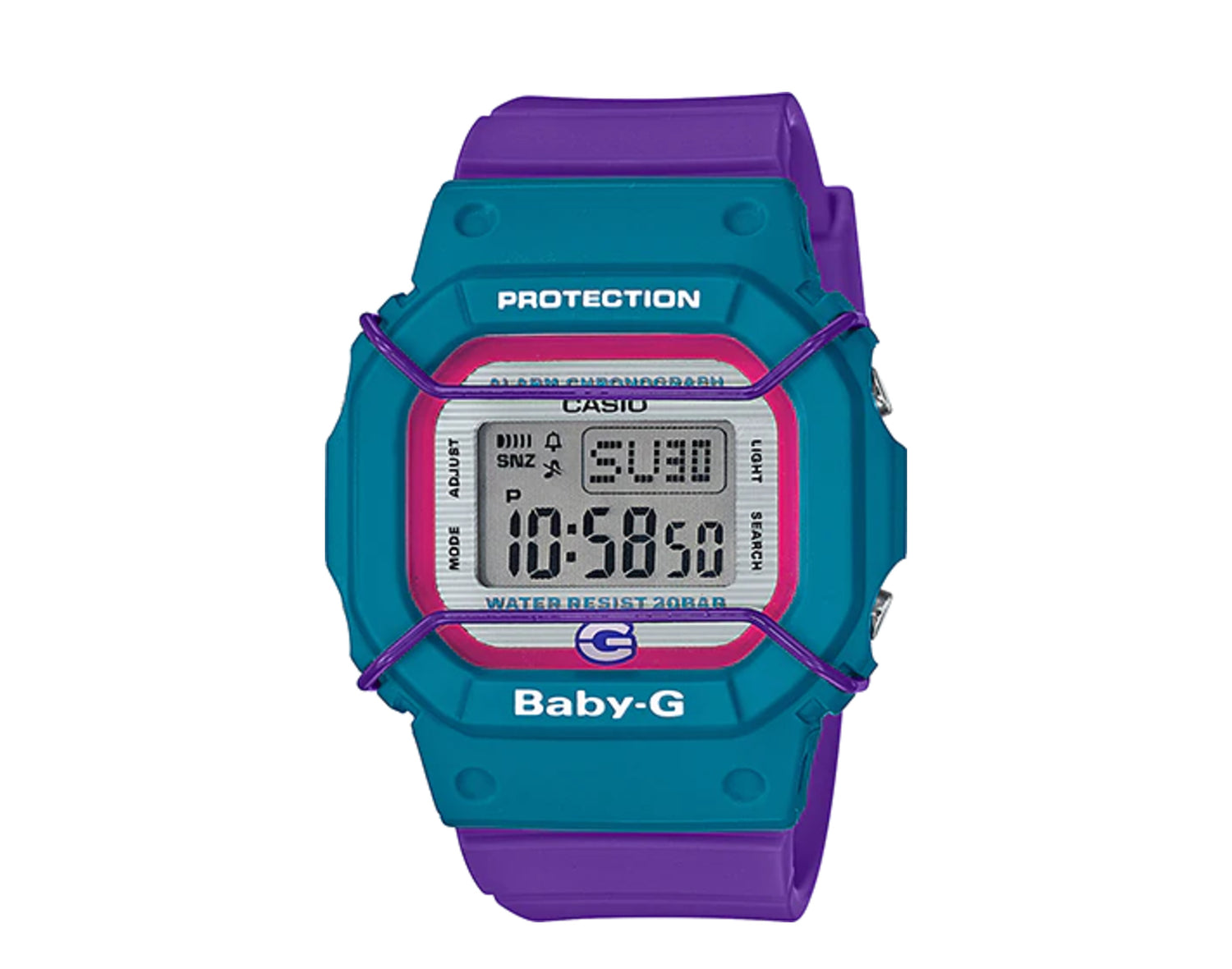 Casio G-Shock Baby-G BGD525F 25th Anniversary Digital Resin Watch
