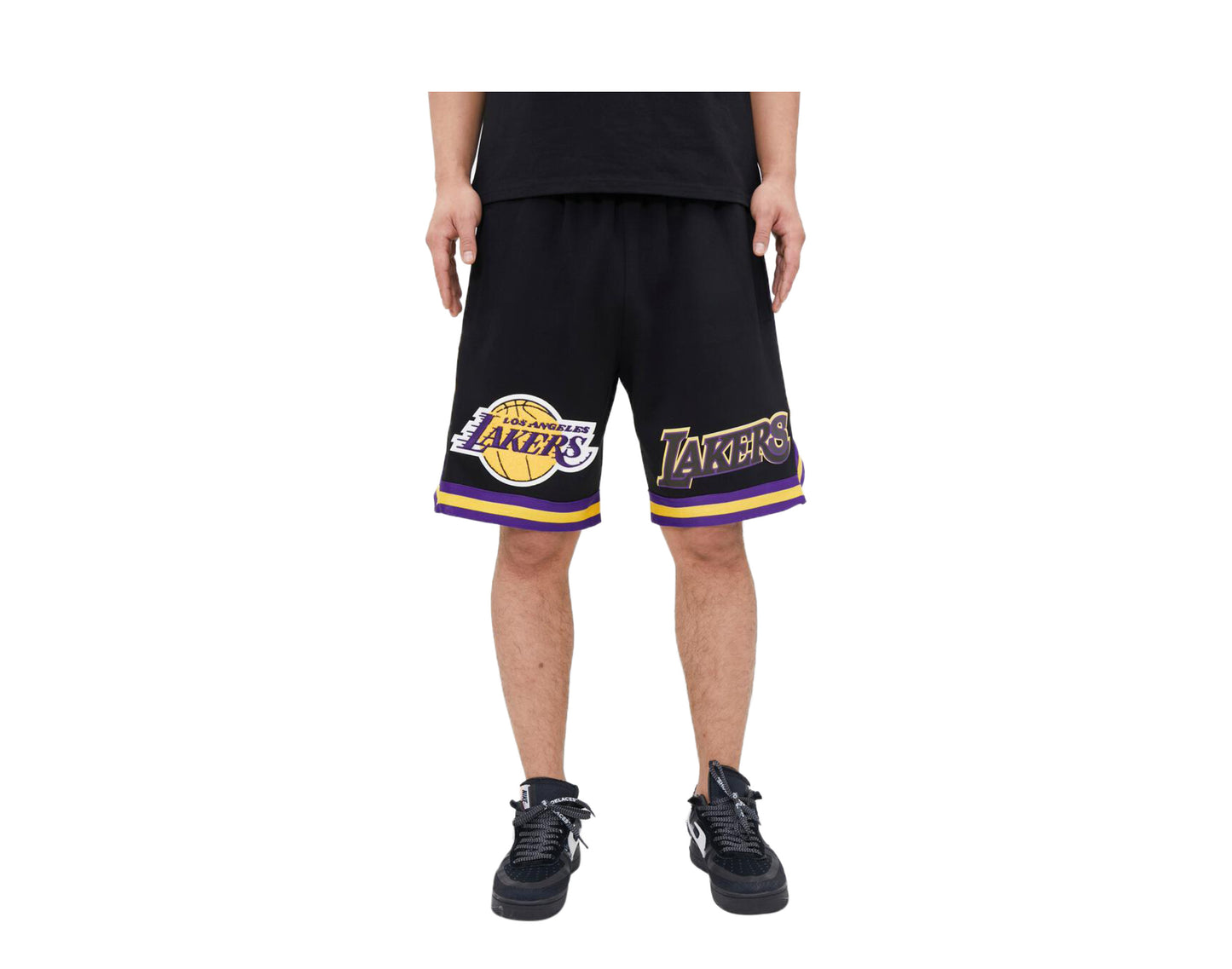 Pro Standard Mens NBA Los Angeles Lakers Pro Team Shorts BLL351639
