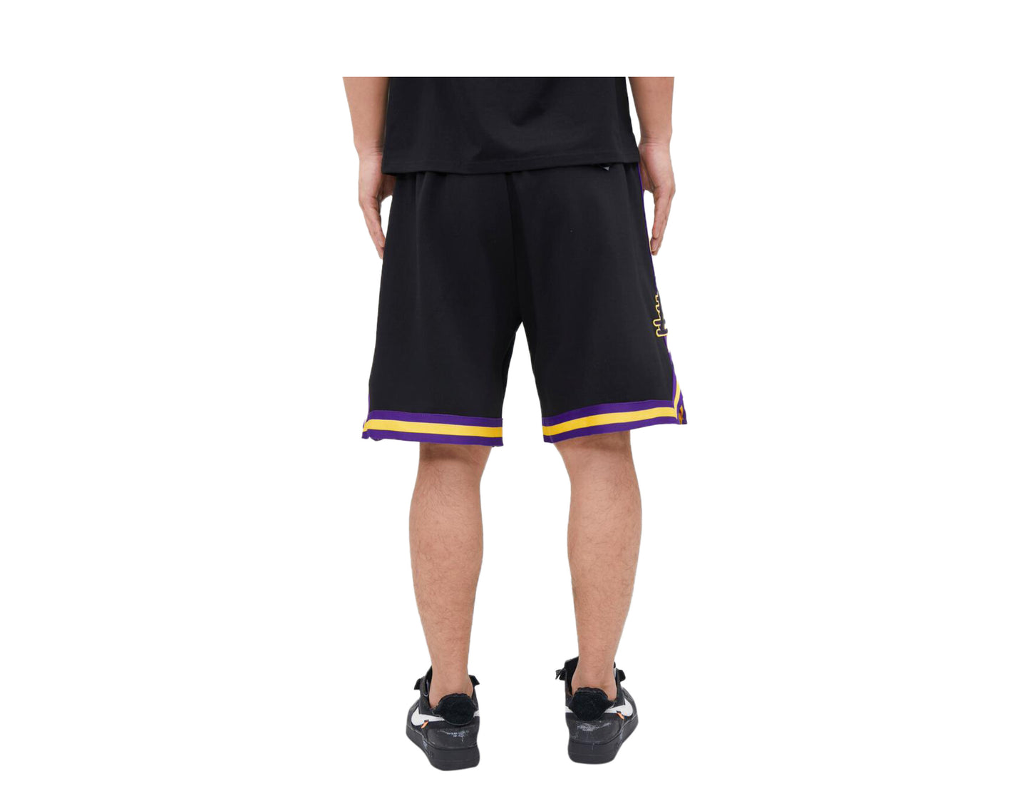 Pro Standard Mens NBA Los Angeles Lakers Pro Team Shorts BLL351639-BLK Black
