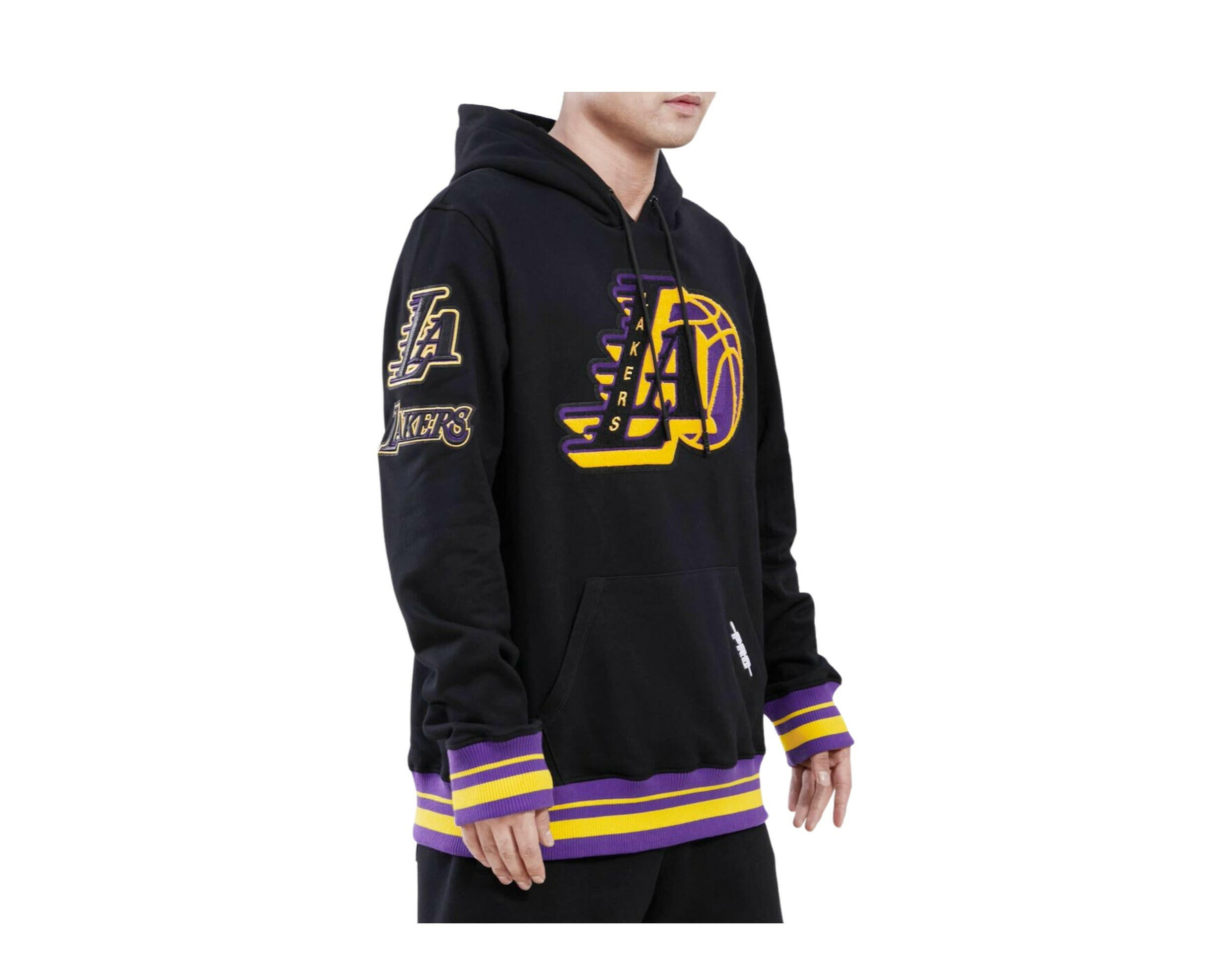 Pro Standard NBA Los Angeles Lakers Mash Up Logo P/O Men's Hoodie.