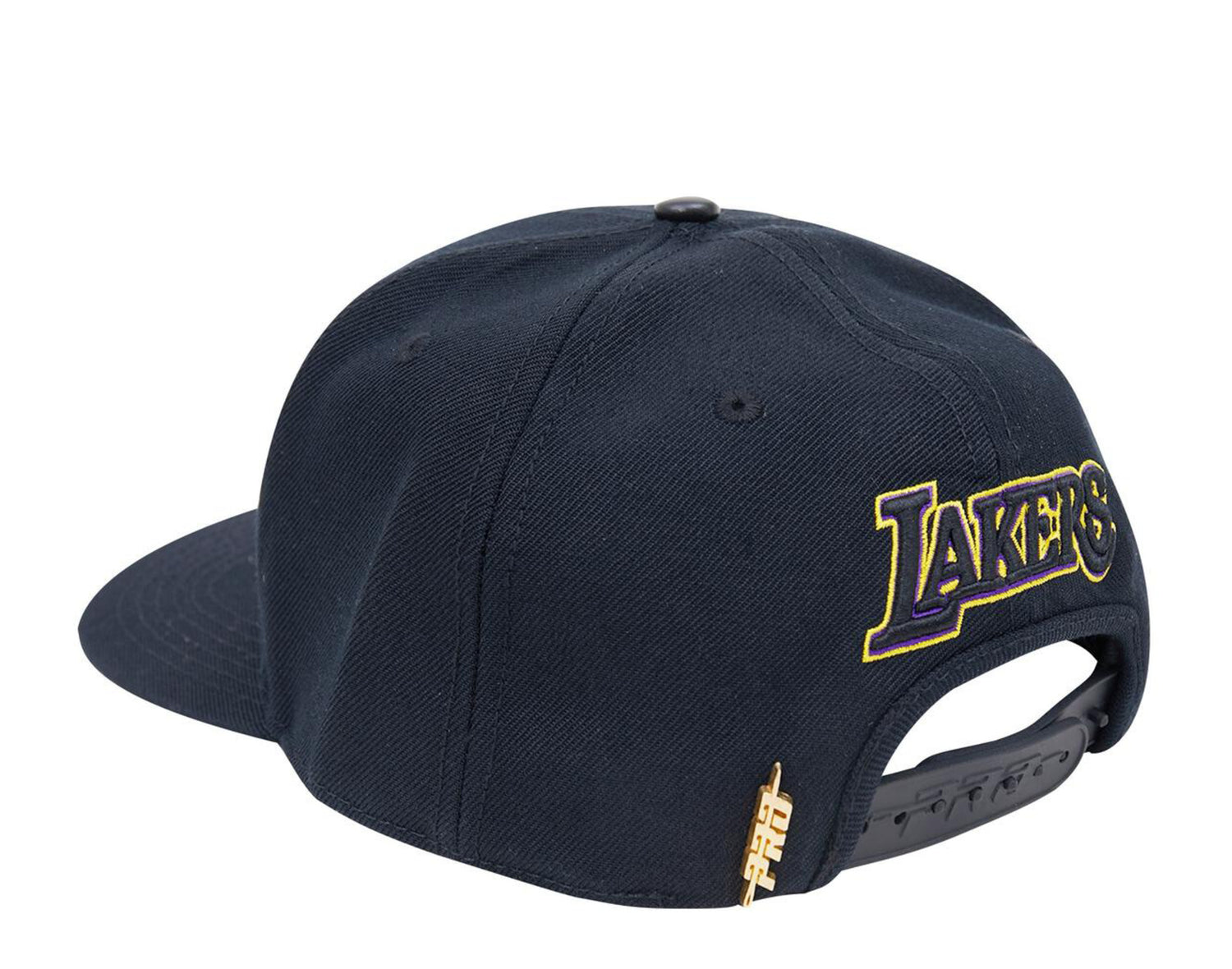 Pro Standard NBA Los Angeles Lakers LA Logo Snapback Hat W/ Pink Undervisor