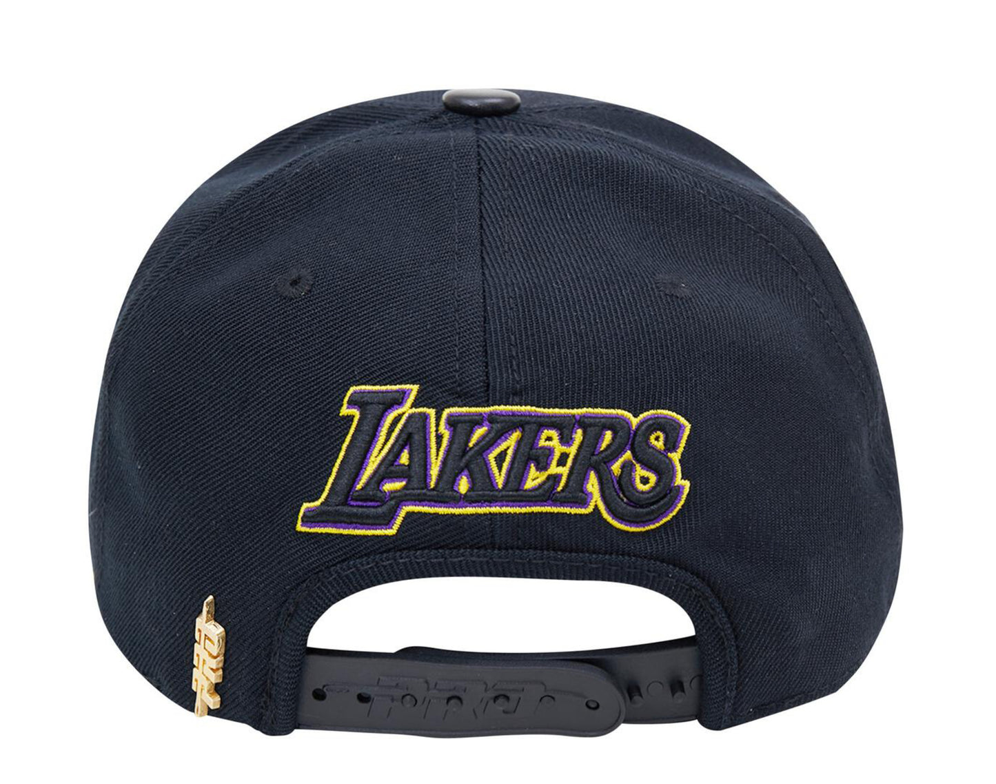 Pro Standard NBA Los Angeles Lakers LA Logo Snapback Hat W/ Pink Undervisor