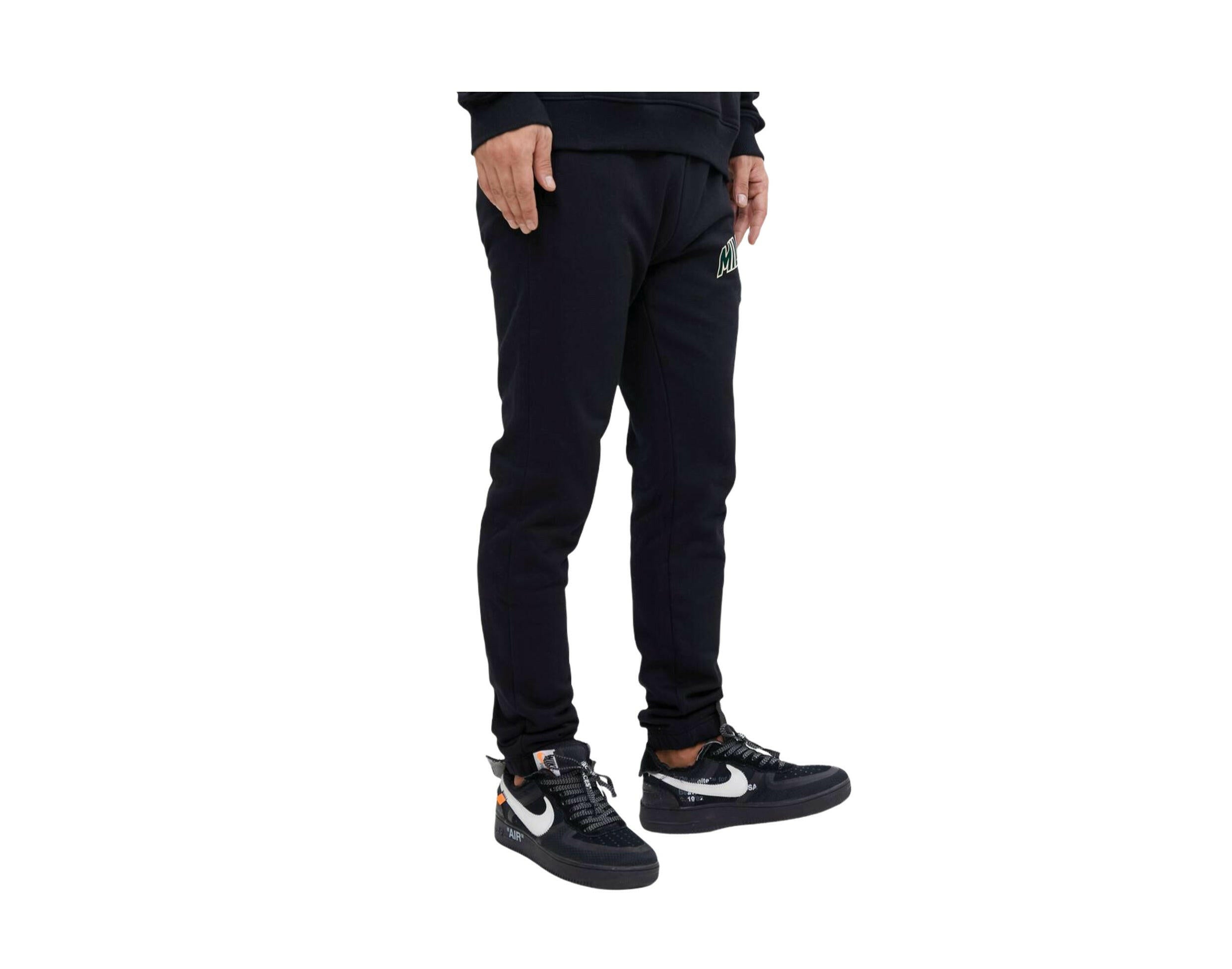 Pro Standard NBA Milwaukee Bucks Stacked Logo Sweatpants.