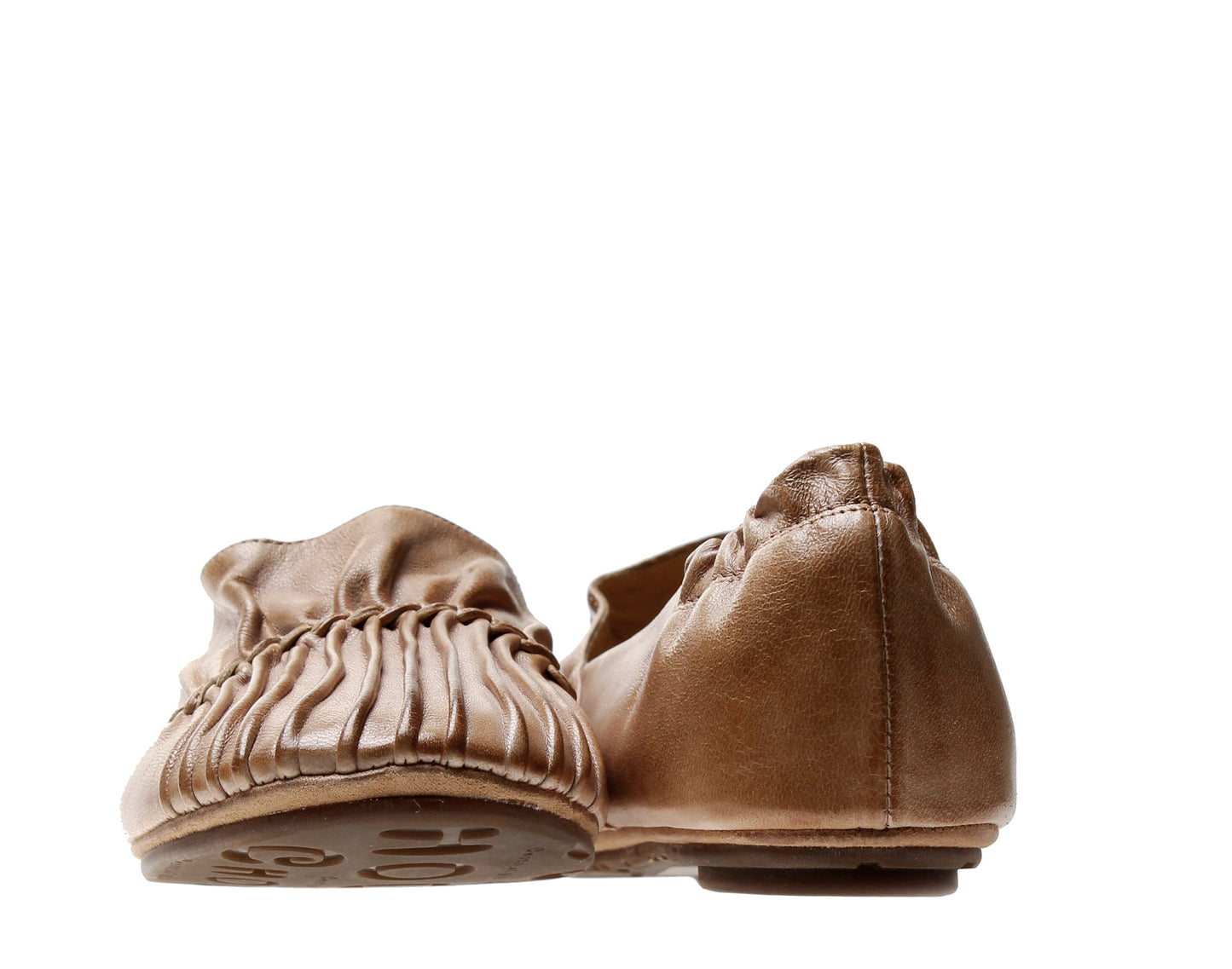 Chocolat Blu Cam2 Pleated Moccasin Flat Women's Shoes