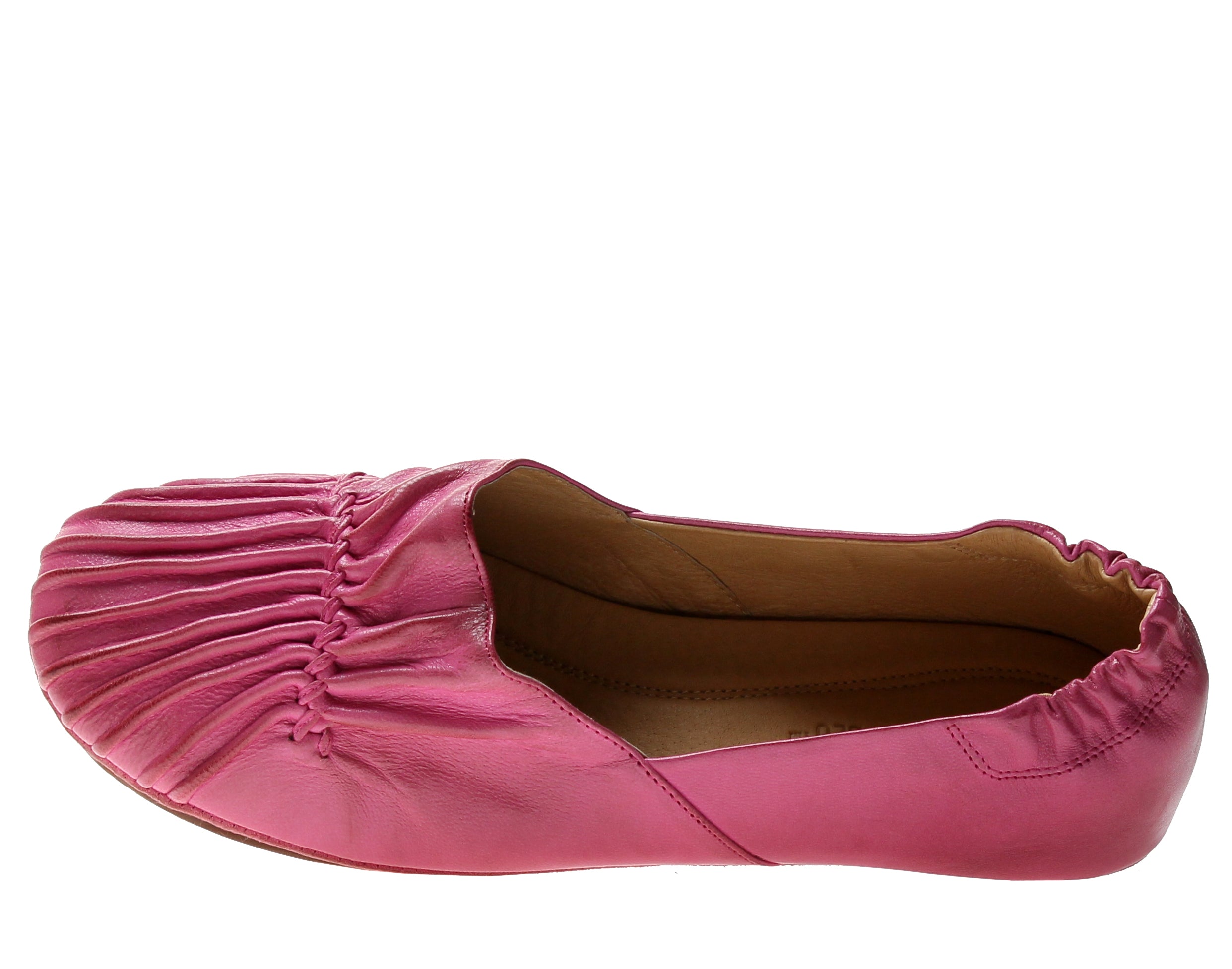 Chocolat Blu Cam2 Pleated Moccasin Flat Women's Shoes