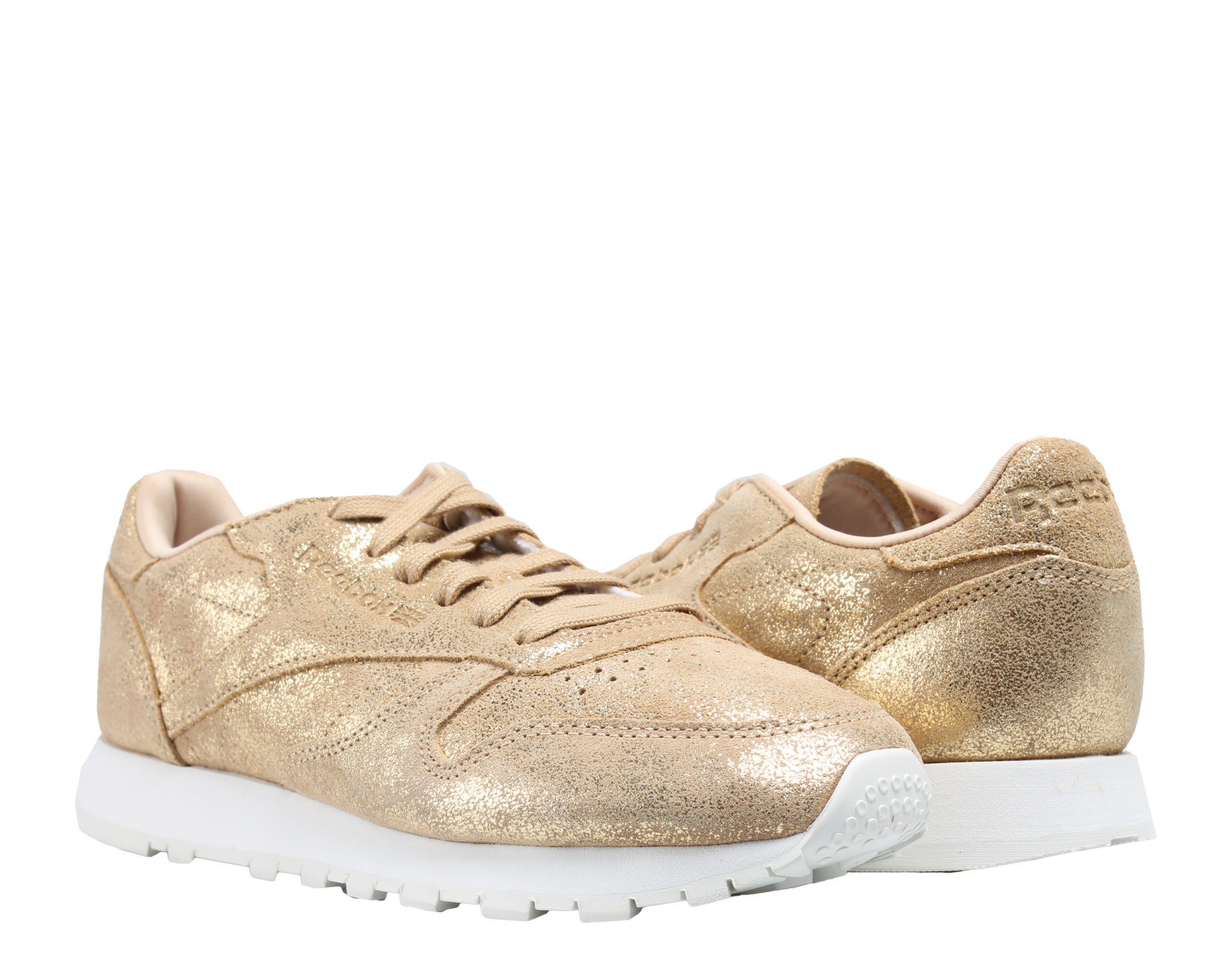 Reebok Classic Leather Shimmer Women's Running Shoes