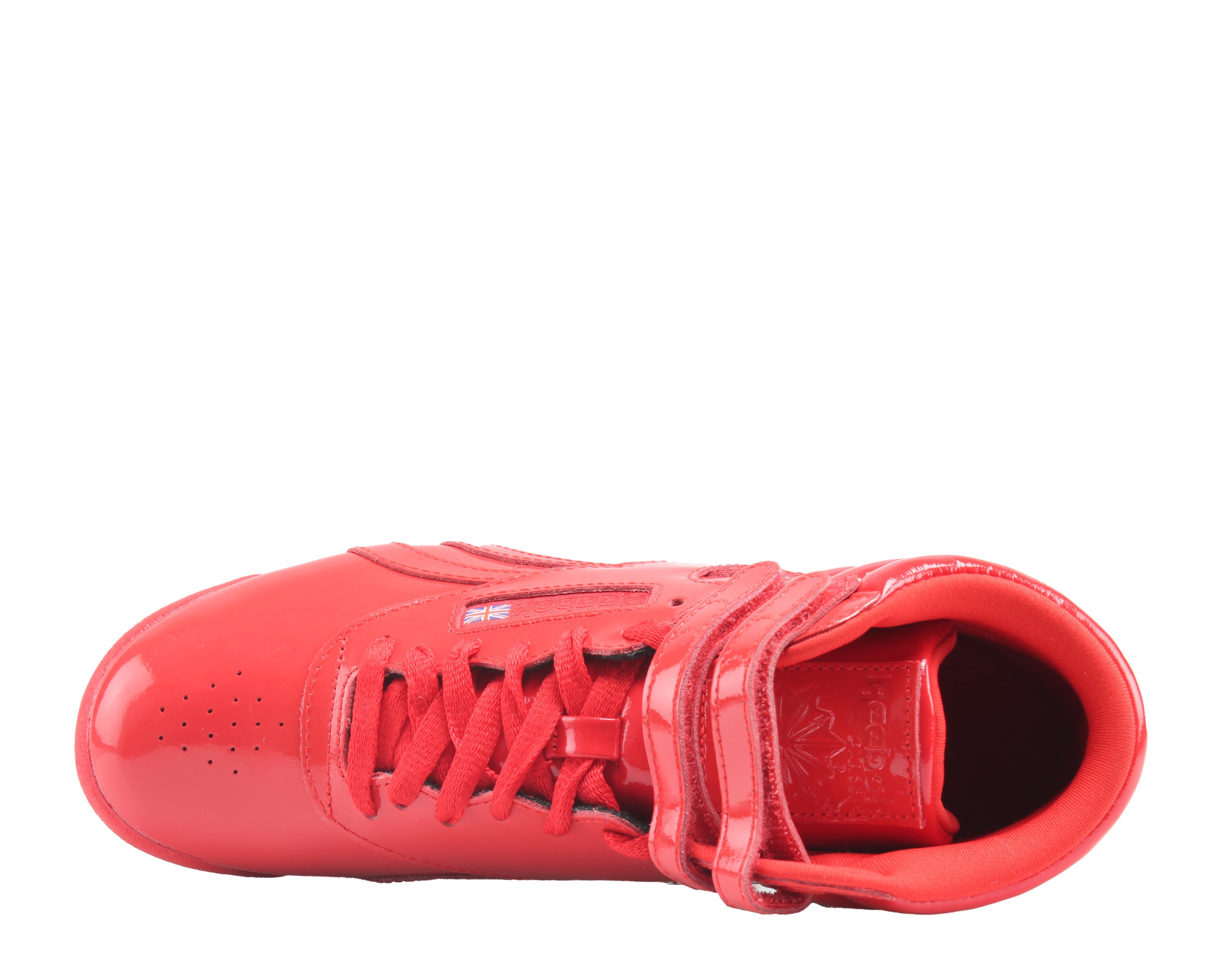 Reebok freestyle hi patent red outlet