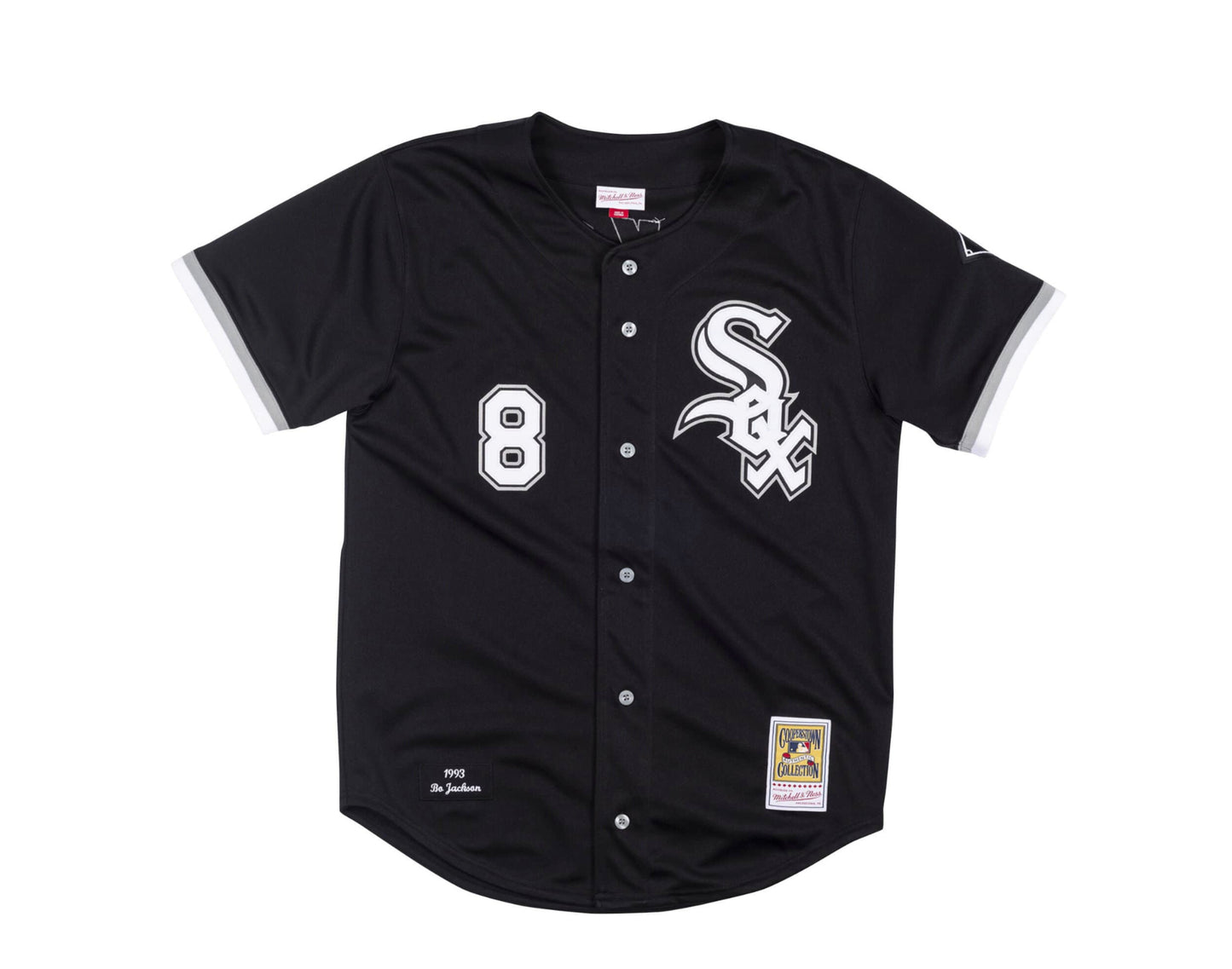 Mitchell & Ness Men's Bo Jackson Black Chicago White Sox 1993