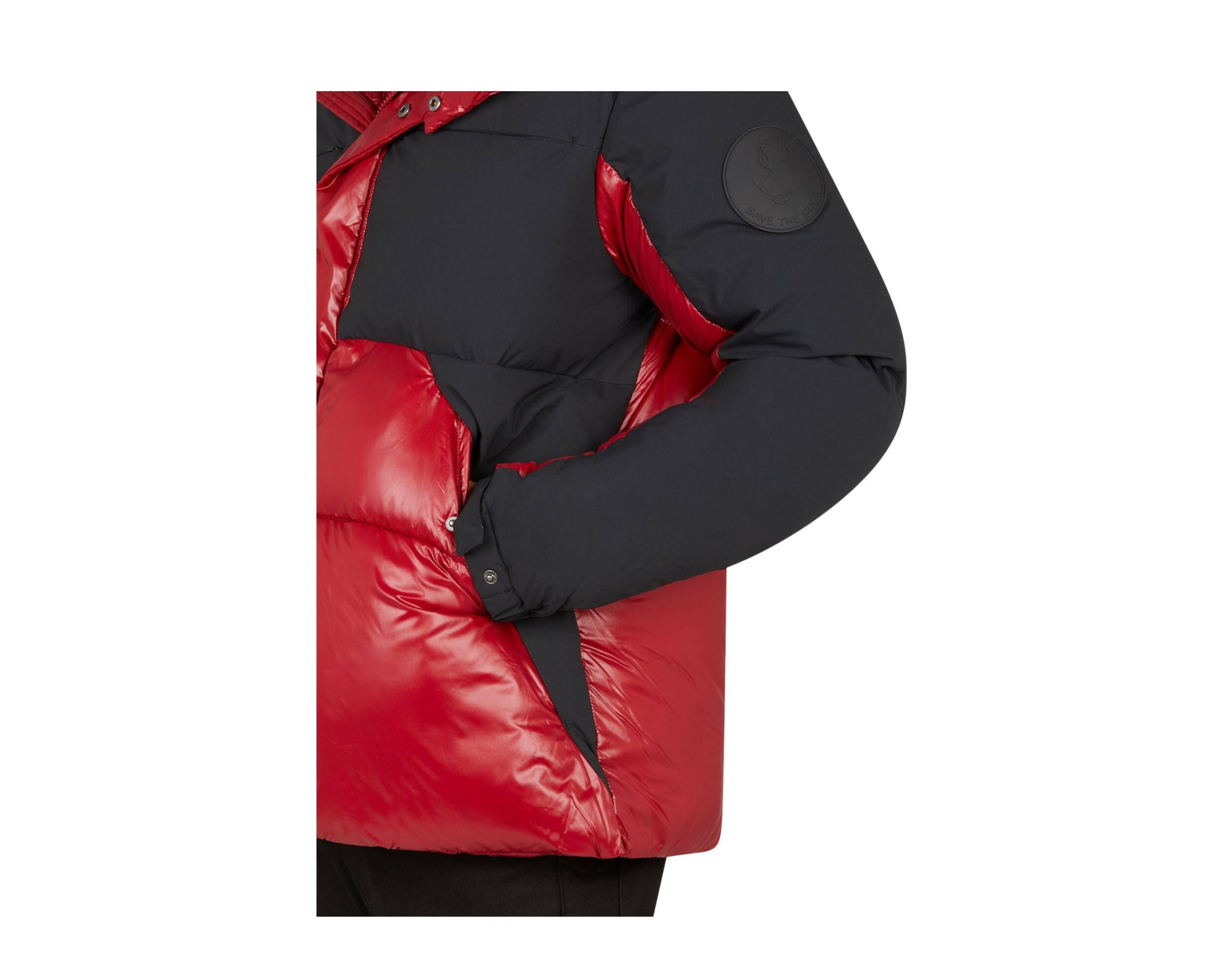 Save The Duck Luma Hooded Puffer Unisex Jacket.