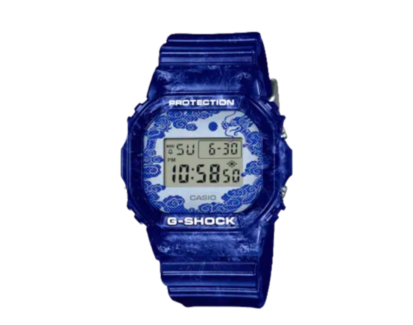 Casio G-Shock DW5600BWP Chinese Porcelain Pack Digital Resin Watch