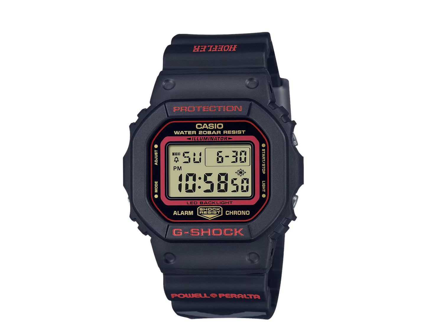 Casio G-Shock x Kelvin Hoefler x Powell Peralta DW5600KH Digital Watch