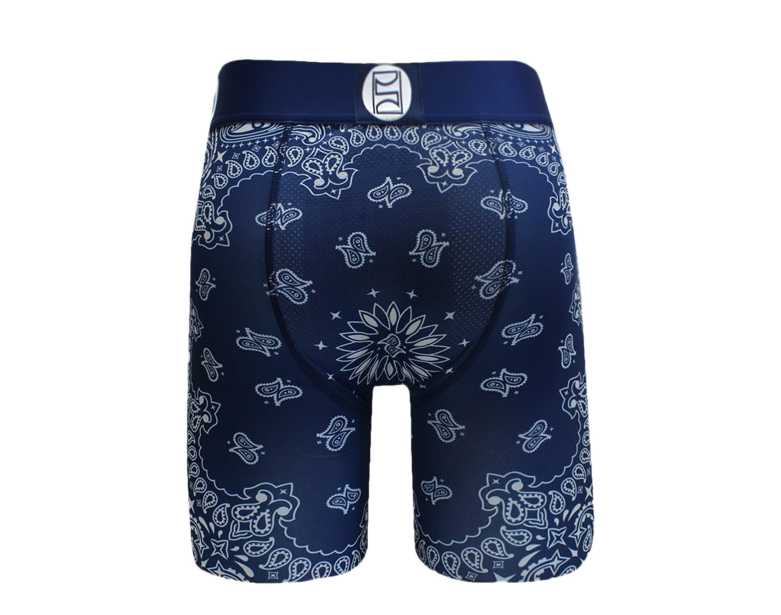 PSD Blue Bandana Boxer Briefs Men's Underwear