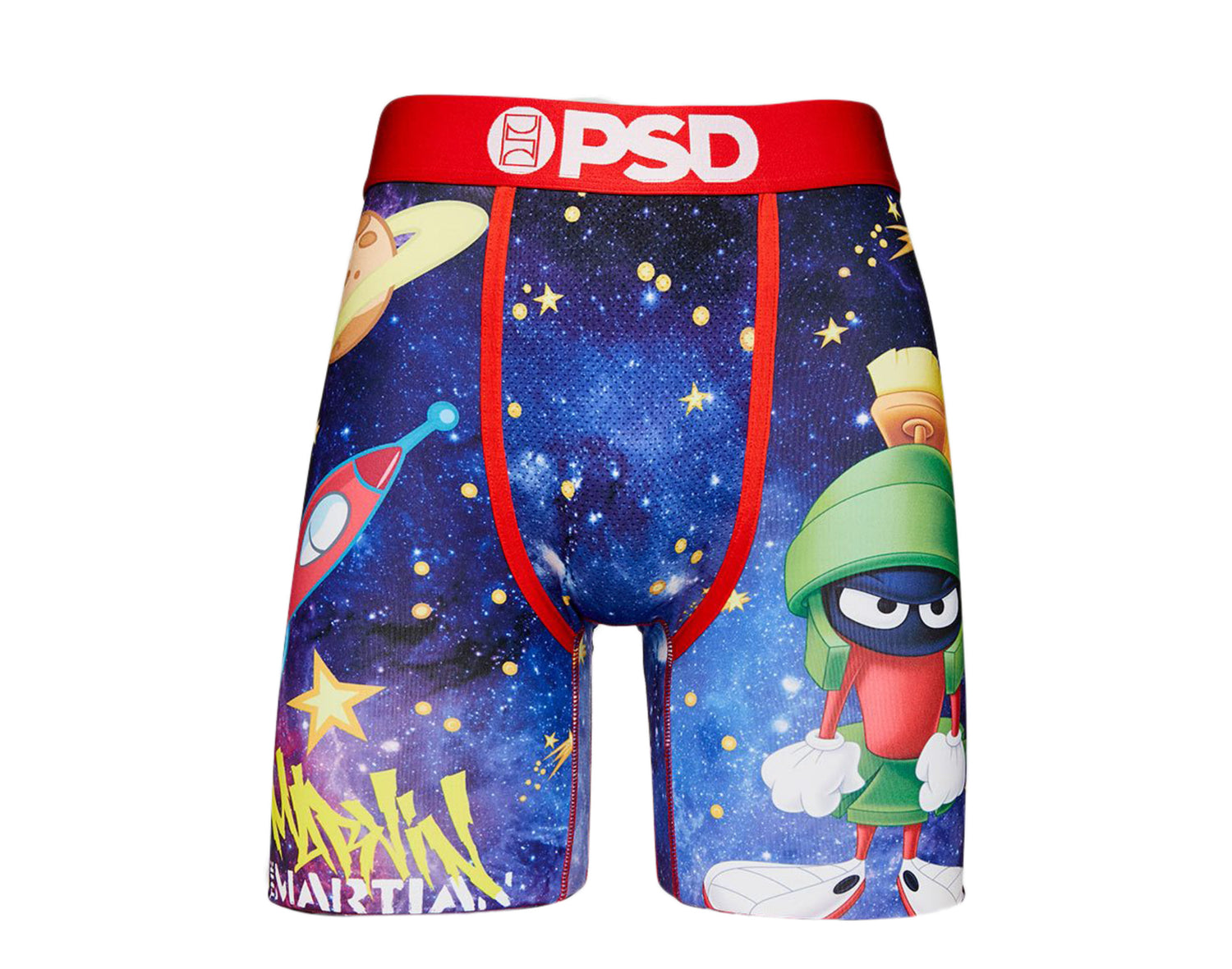 PSD Marvin The Martian Galaxy Boxer Briefs Men's Underwear