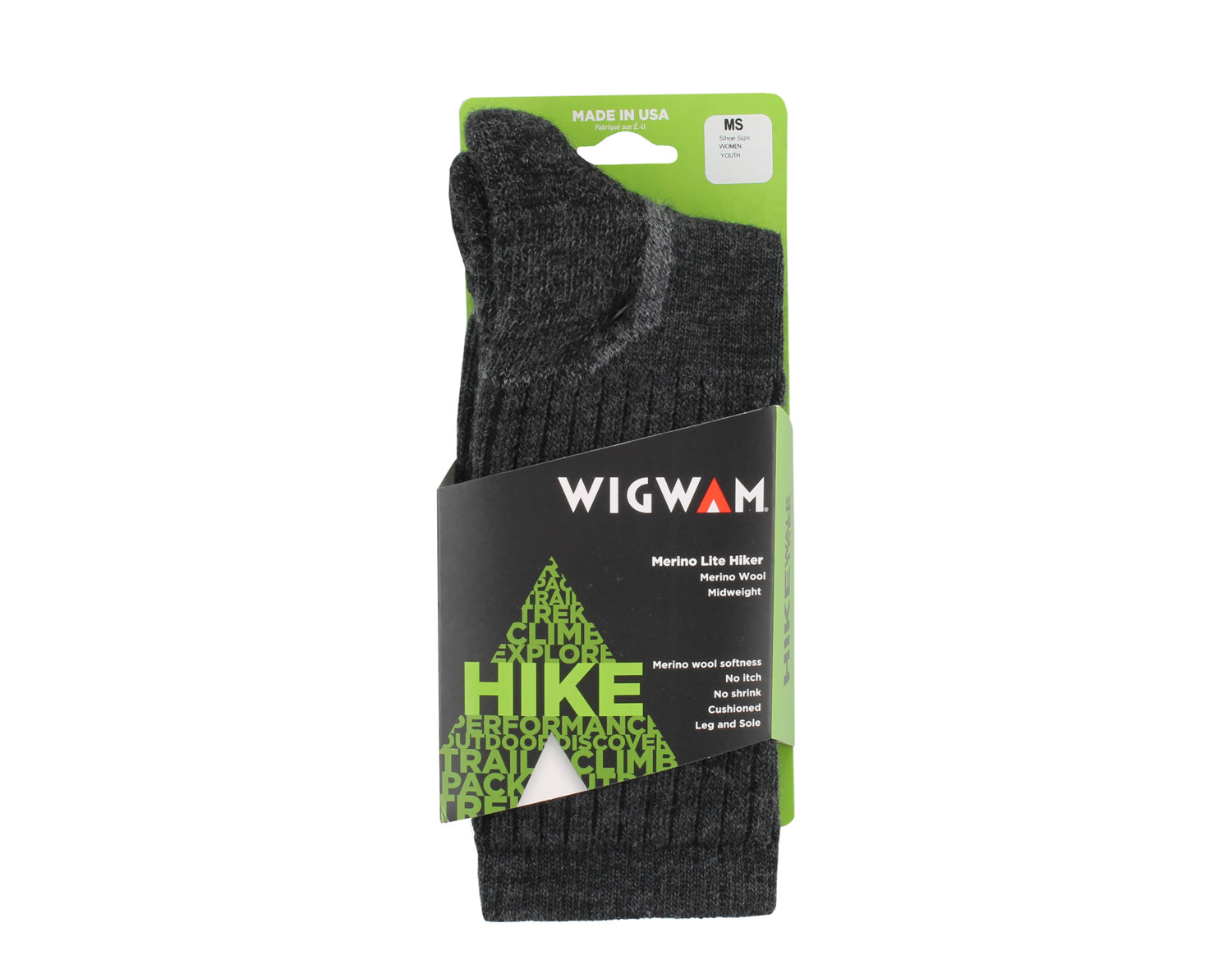 WigWam Merino Lite Hiker Crew Socks