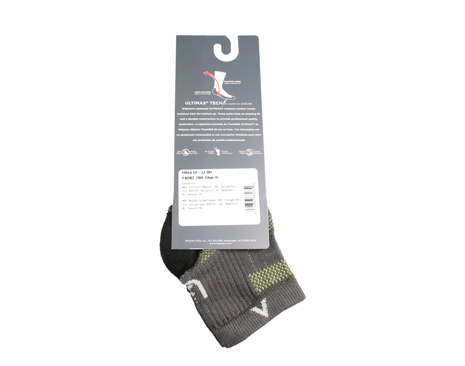 WigWam Ultra Cool Lite Quarter Socks