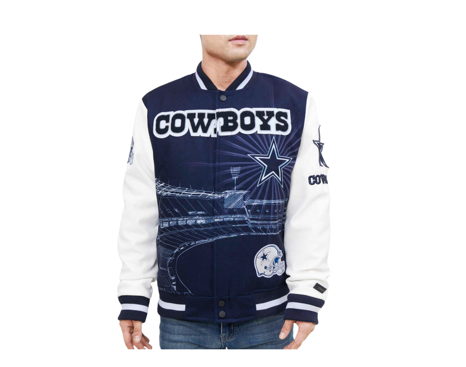 Pro Standard NFL Dallas Cowboys Remix Varsity Jacket