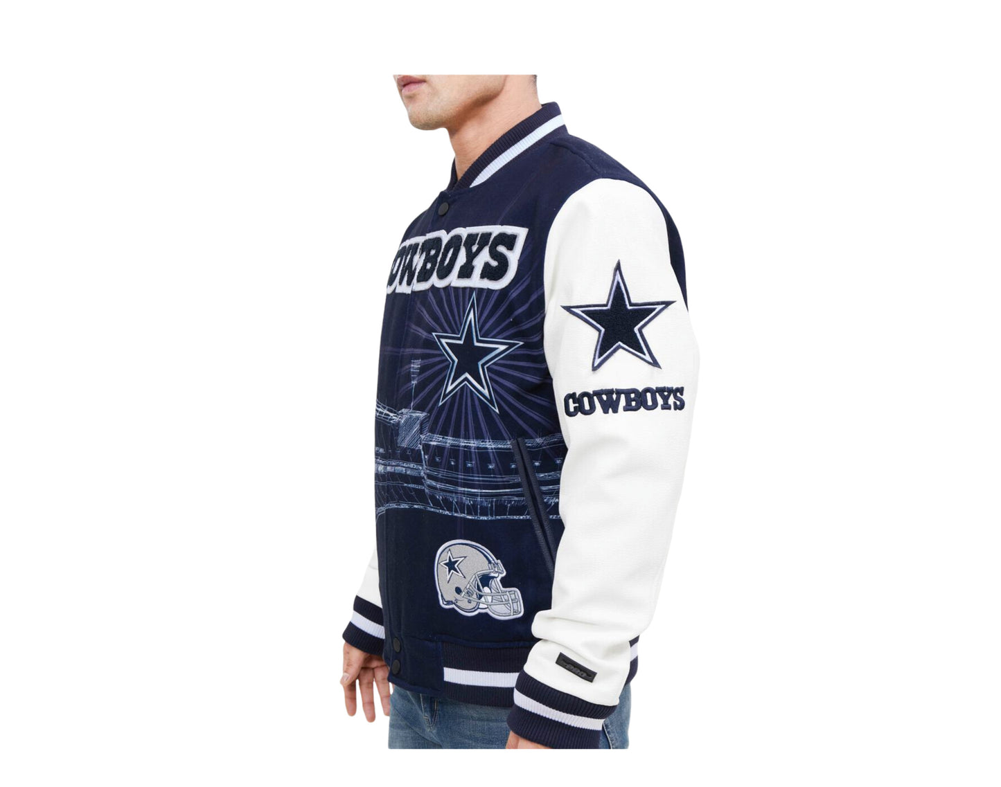 Pro Standard NFL Dallas Cowboys Remix Varsity Jacket