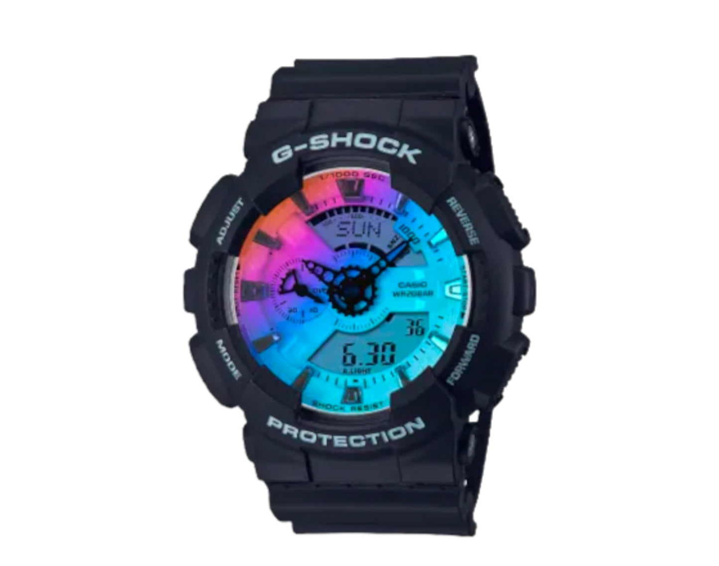 Casio G-Shock GA110SR Iridescent Color Pack Analog-Digital Resin Watch