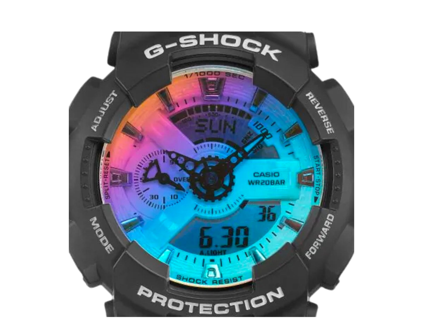 Casio G-Shock GA110SR Iridescent Color Pack Analog-Digital Resin Watch