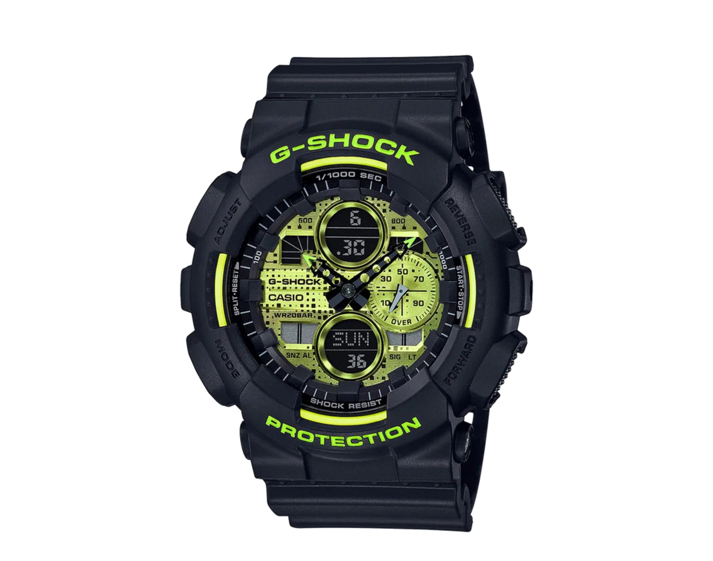 Casio G-Shock GA140 Analog-Digital Resin Men's Watch