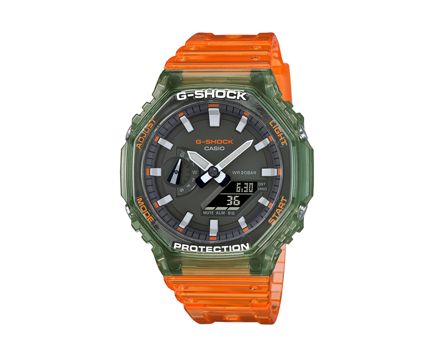 Casio G-Shock GA2100HC Hidden Coast Pack Analog-Digital Resin Watch
