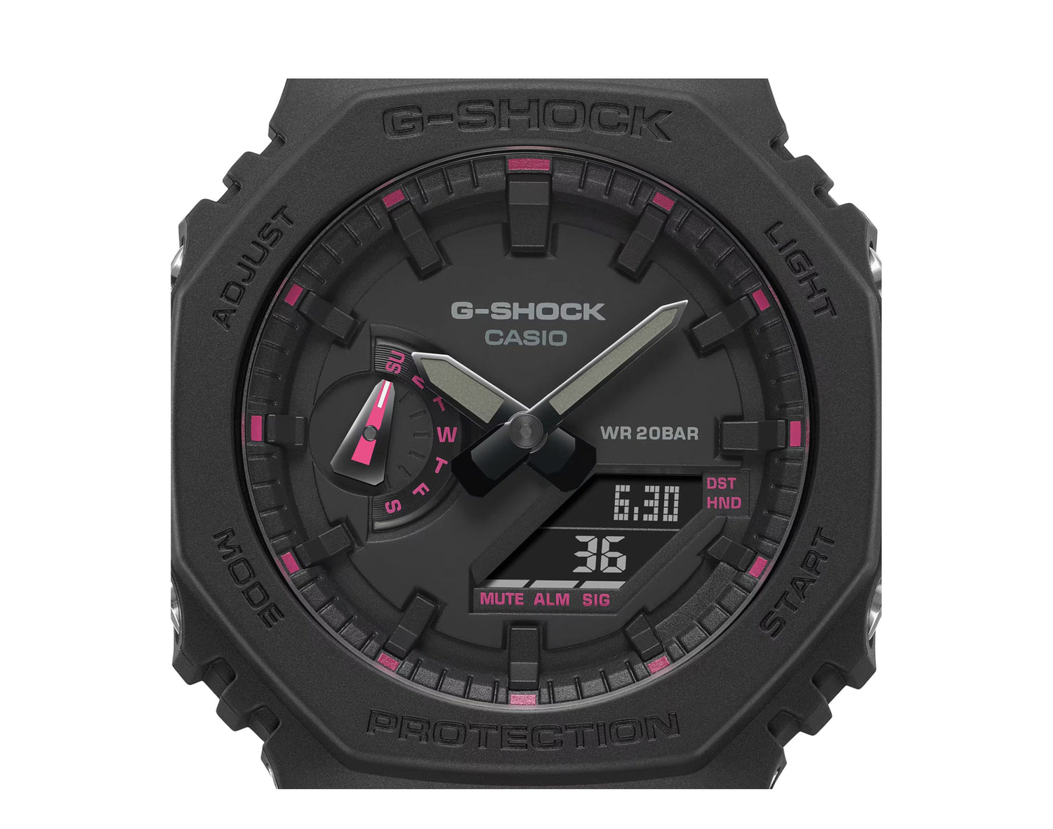Casio G-Shock x BCRF GA2100P Analog-Digital Carbon Resin Men's Watch