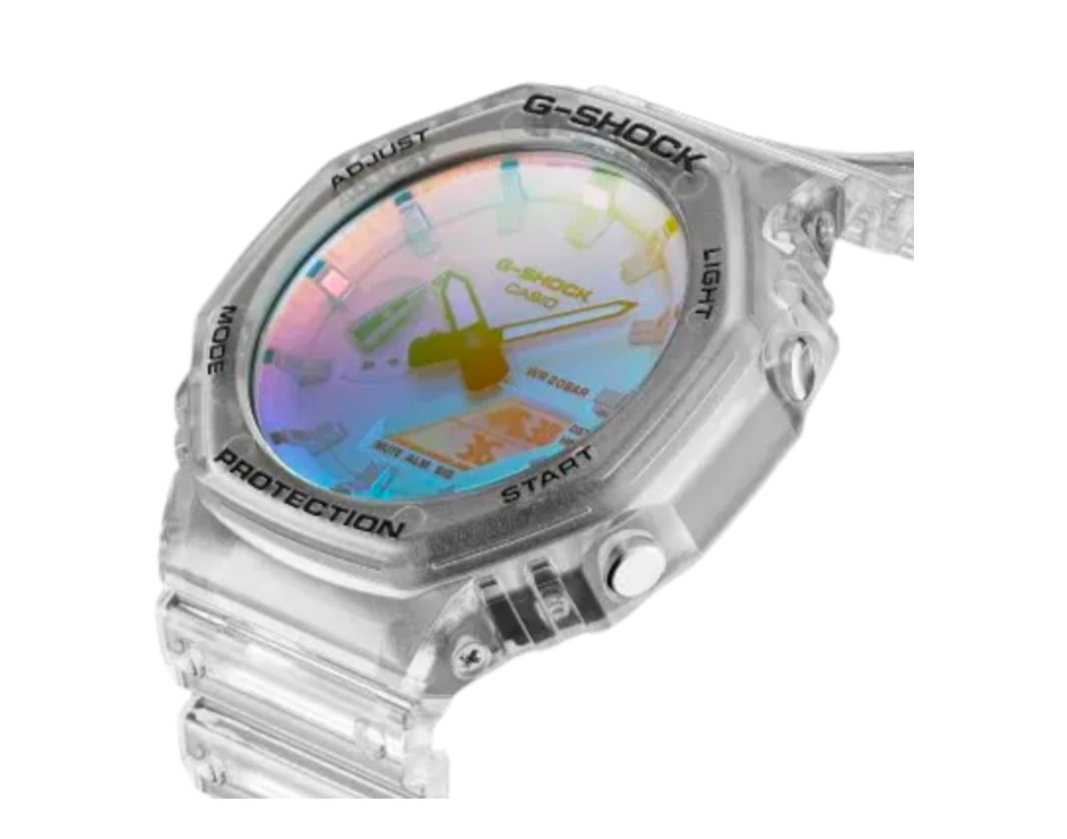 Casio G-Shock GA2100SRS Iridescent Color Pack Analog-Digital Resin Watch