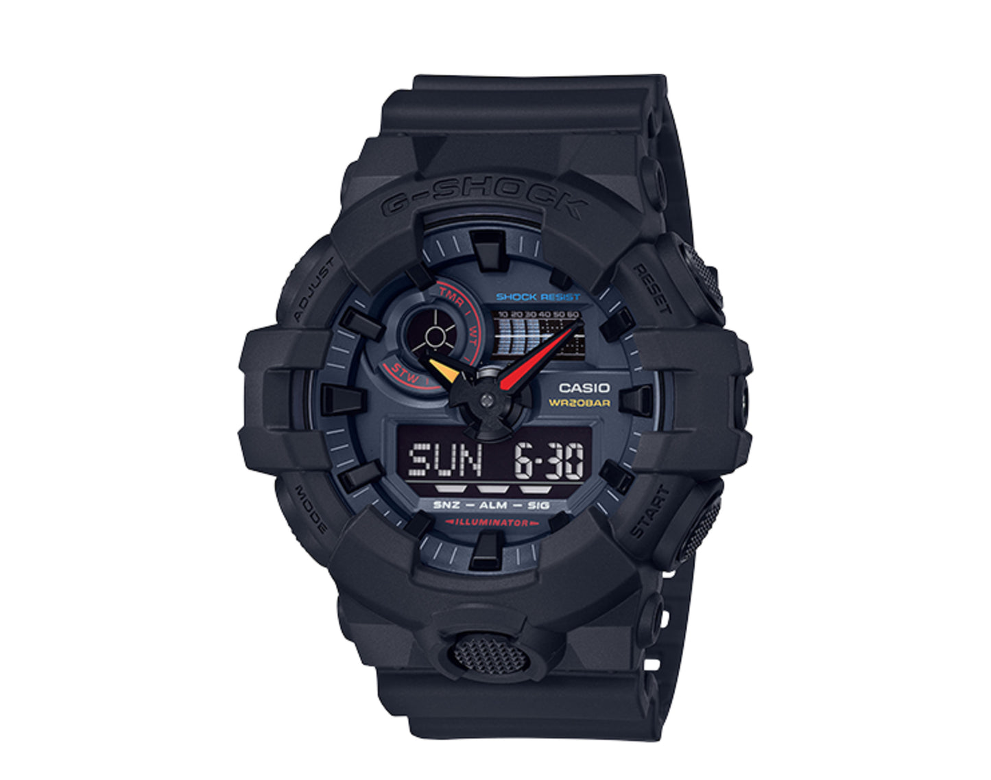 Casio G-Shock GA700 Neo Tokyo Analog-Digital Resin Men's Watch