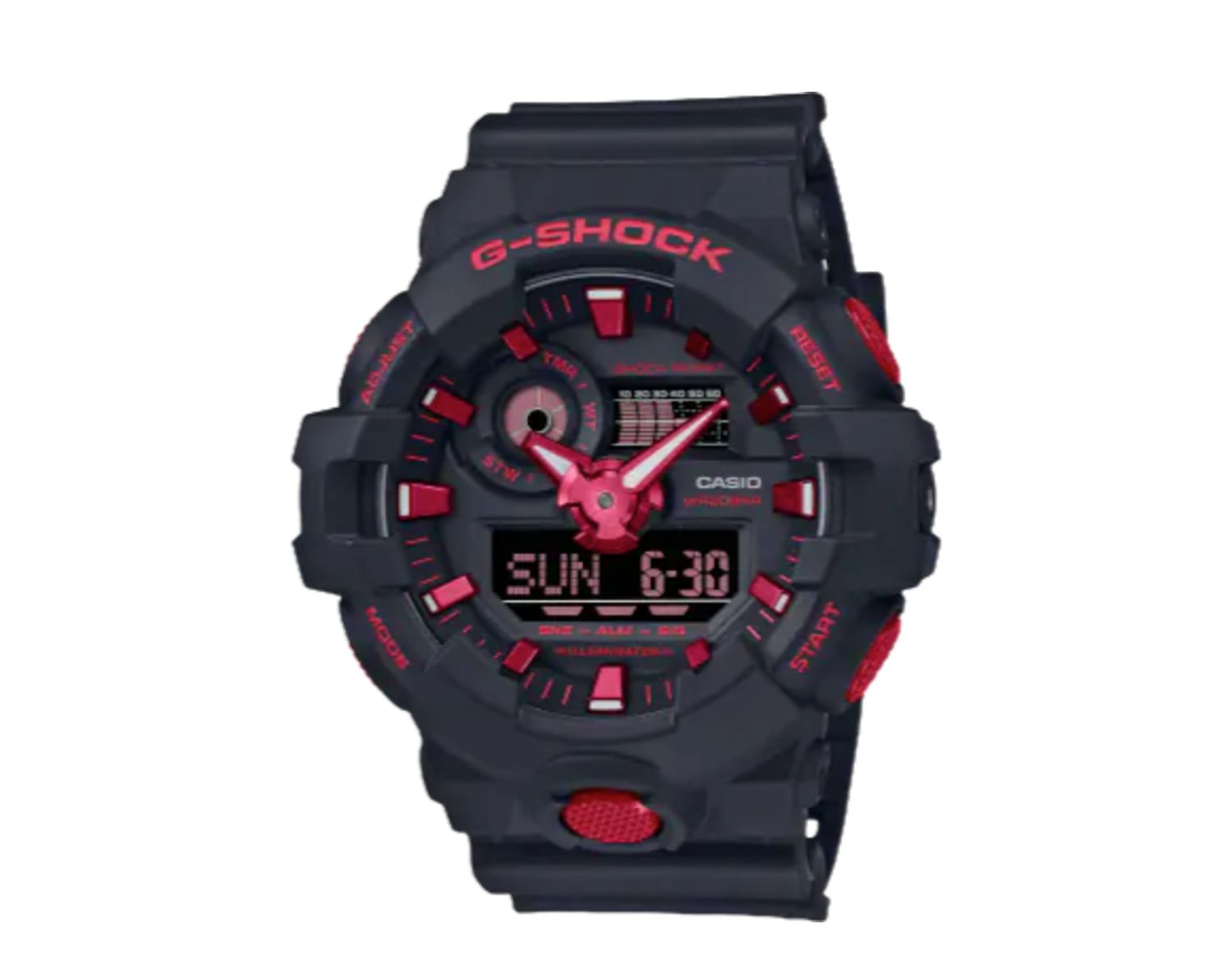Casio G-Shock GA700BNR Analog Digital Resin Watch