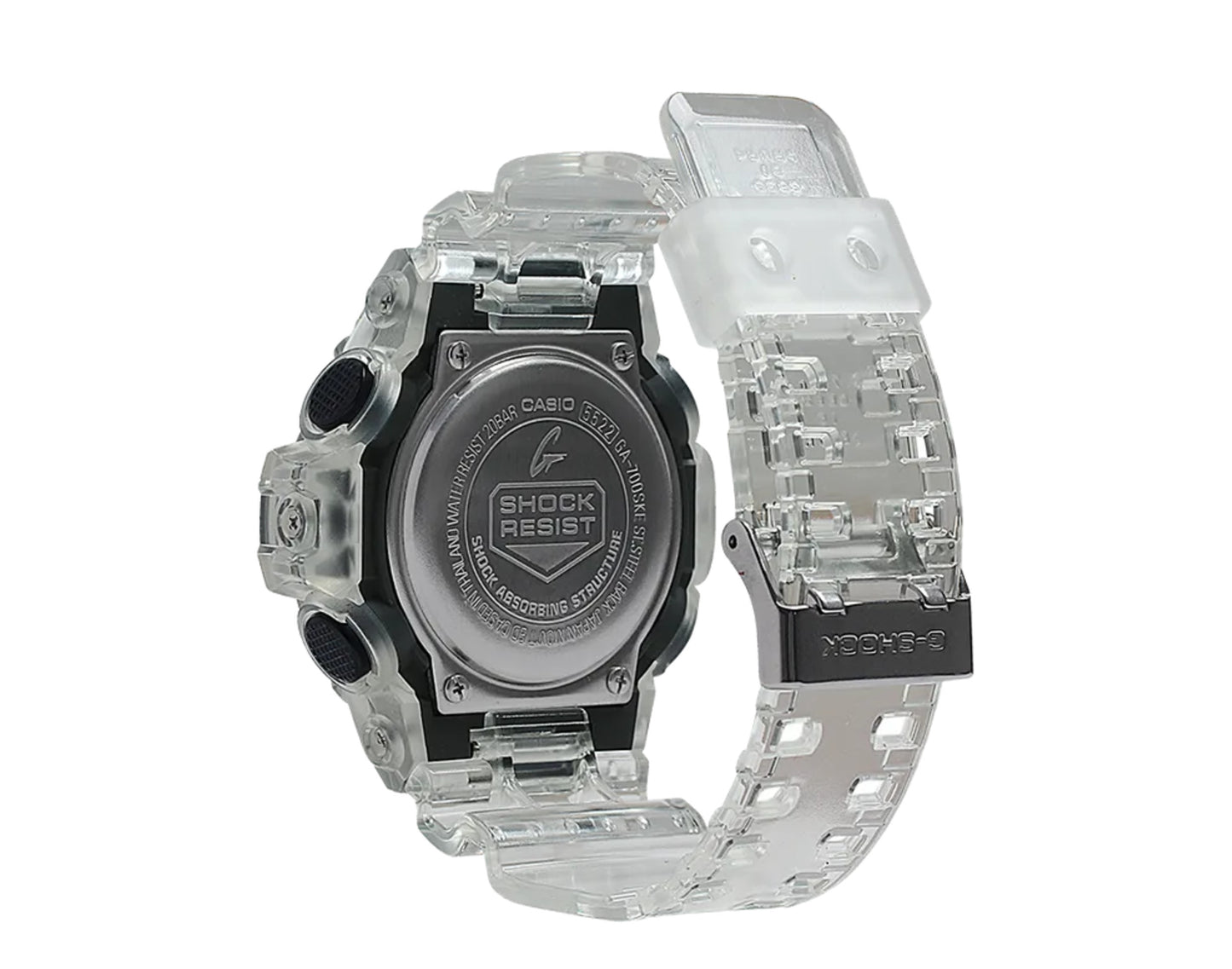 Casio G-Shock GA700SKE Transparent Pack Analog-Digital Resin Watch