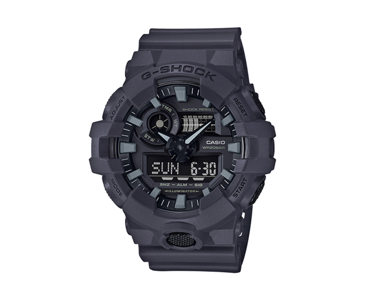 Casio G-Shock GA700UC Front Button Analog Digital Resin Men's Watch