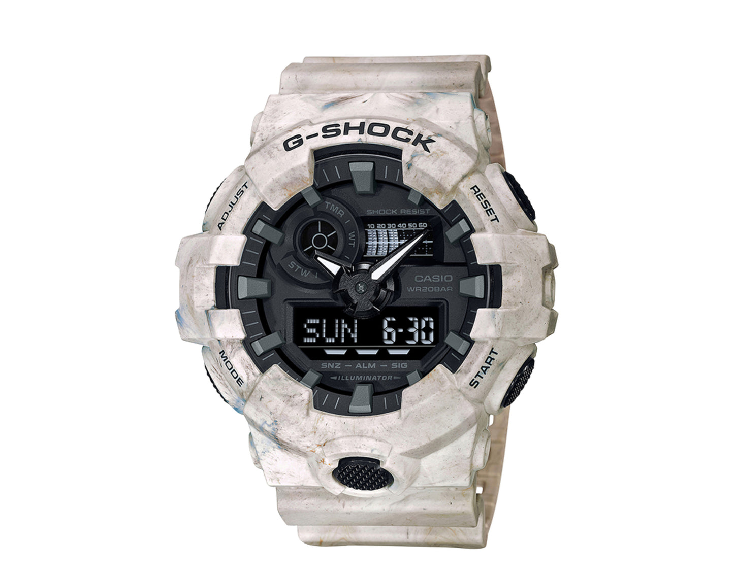 Casio G-Shock GA700WM Front Button Analog Digital Resin Men's Watch
