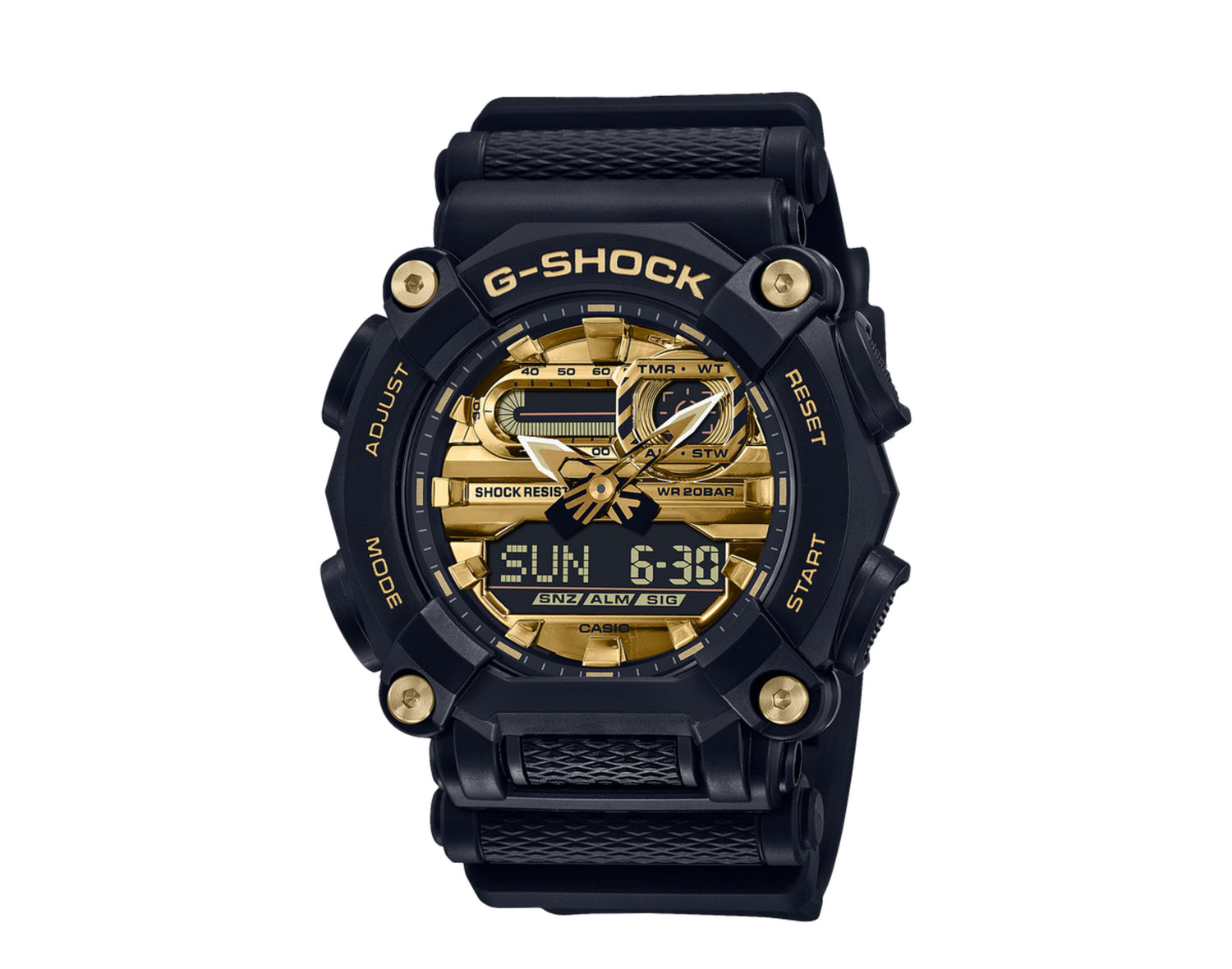 Casio G-Shock GA900AG Analog-Digital Resin Watch