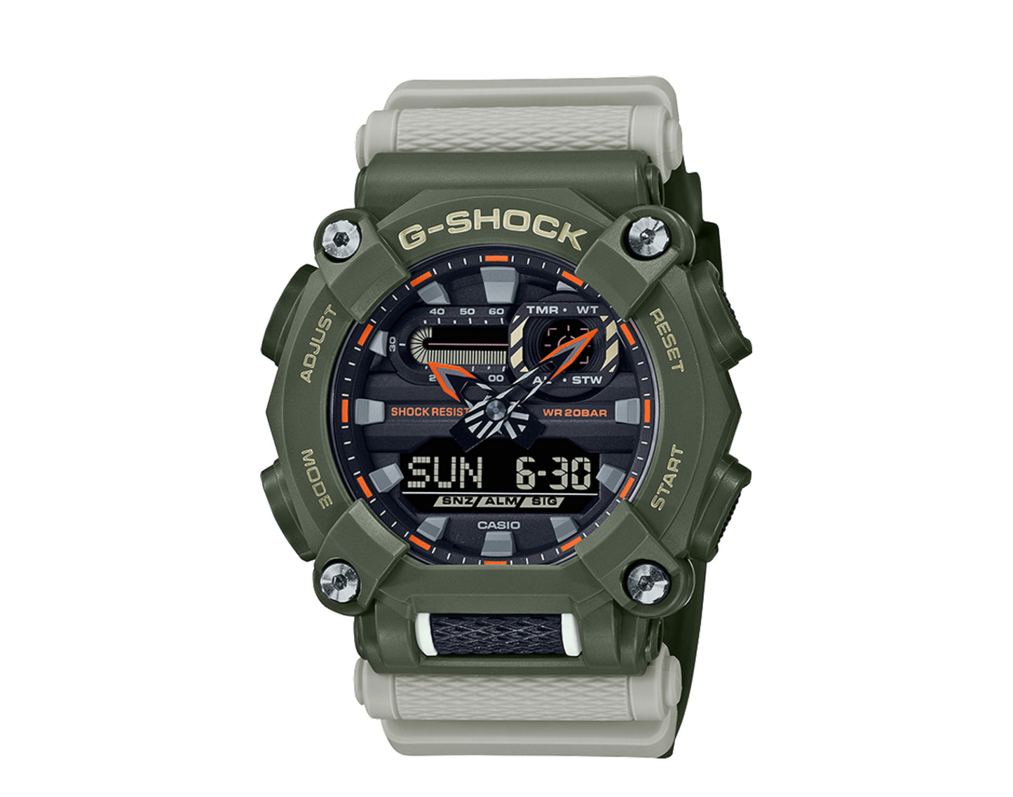 Casio G-Shock GA900HC Analog-Digital Resin Watch