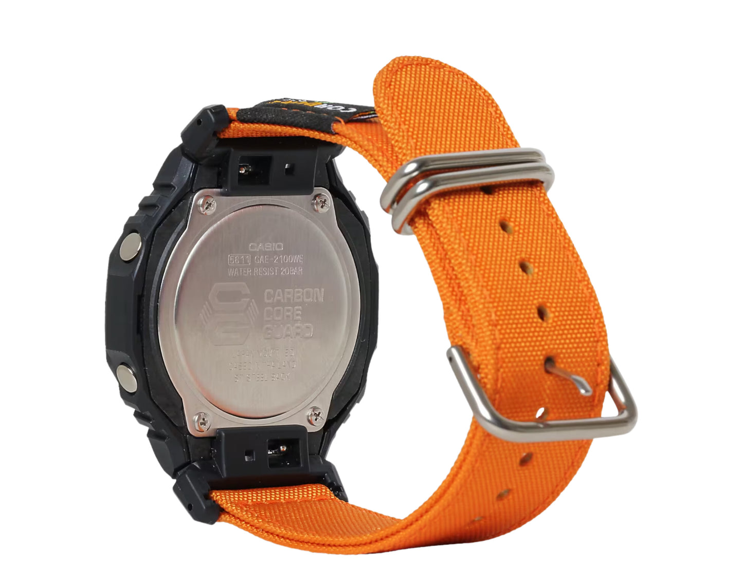 Casio G-Shock GAE2100WE Analog-Digital Carbon Resin and Cloth Watch