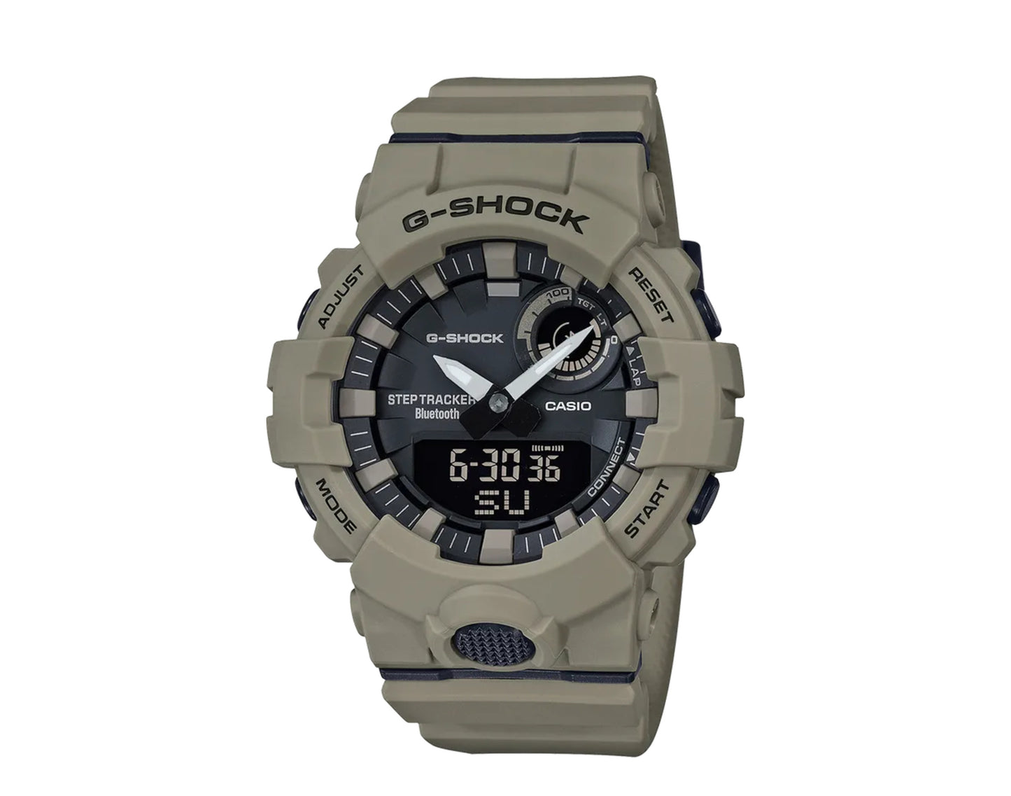 Casio G-Shock GBA800 Analog Digital Step Tracker Resin Men's Watch