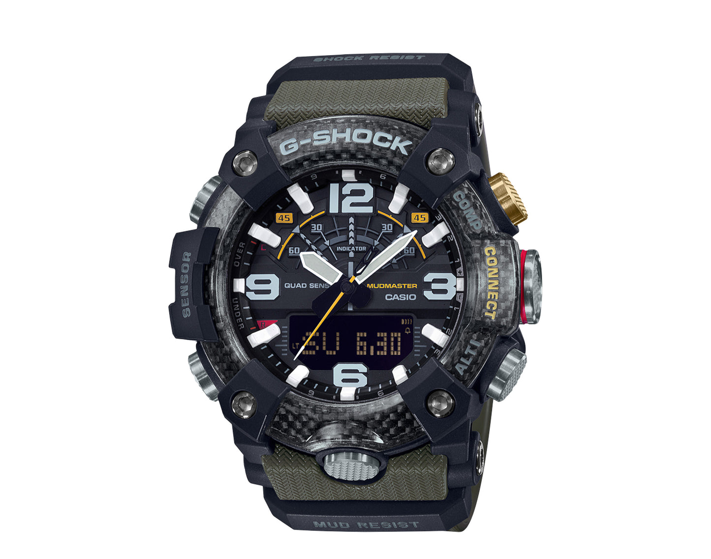 Casio G-Shock GGB100 MudMaster Analog-Digital Resin Men's Watch