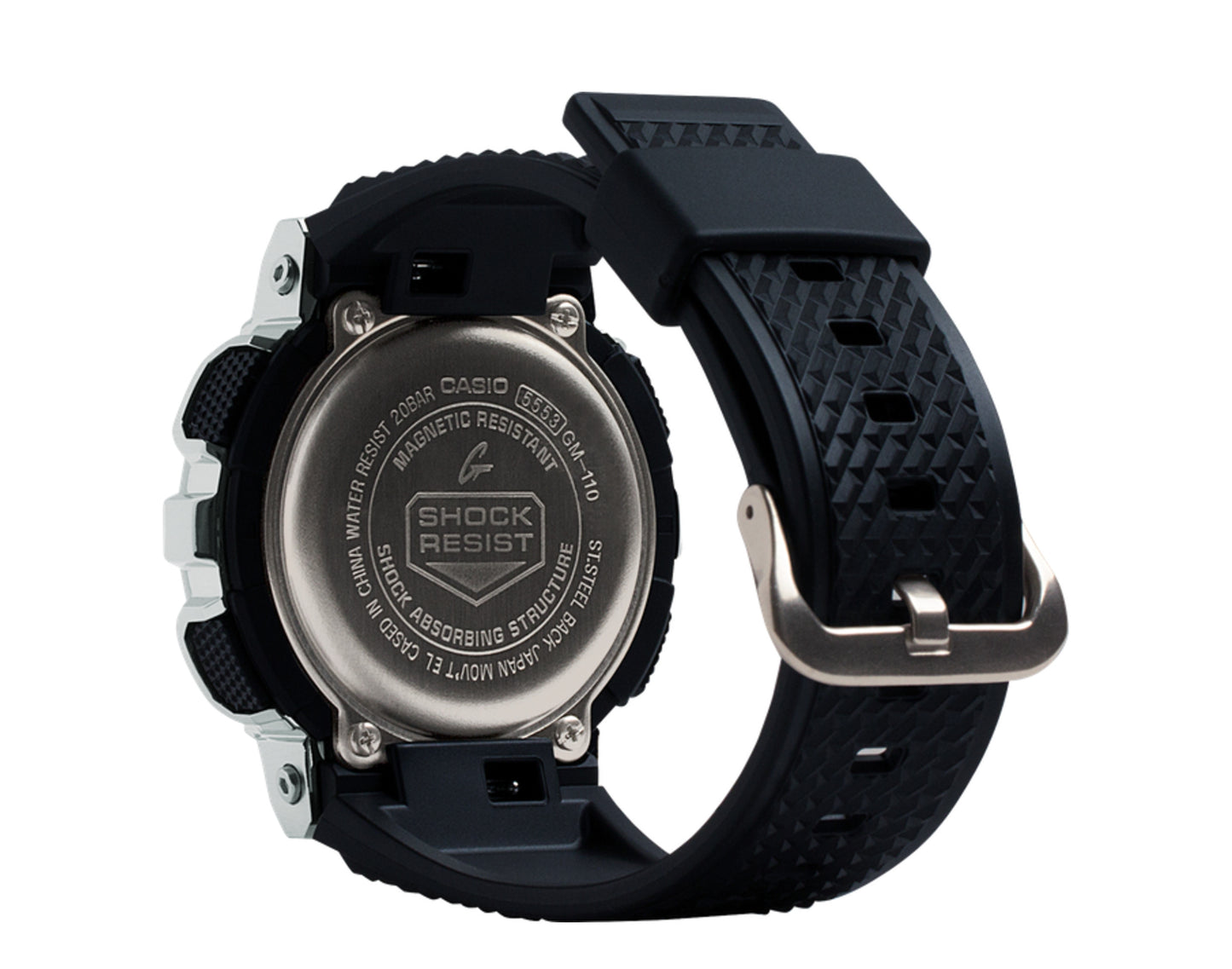 Casio G-Shock GM110 Analog-Digital Metal-Resin Watch