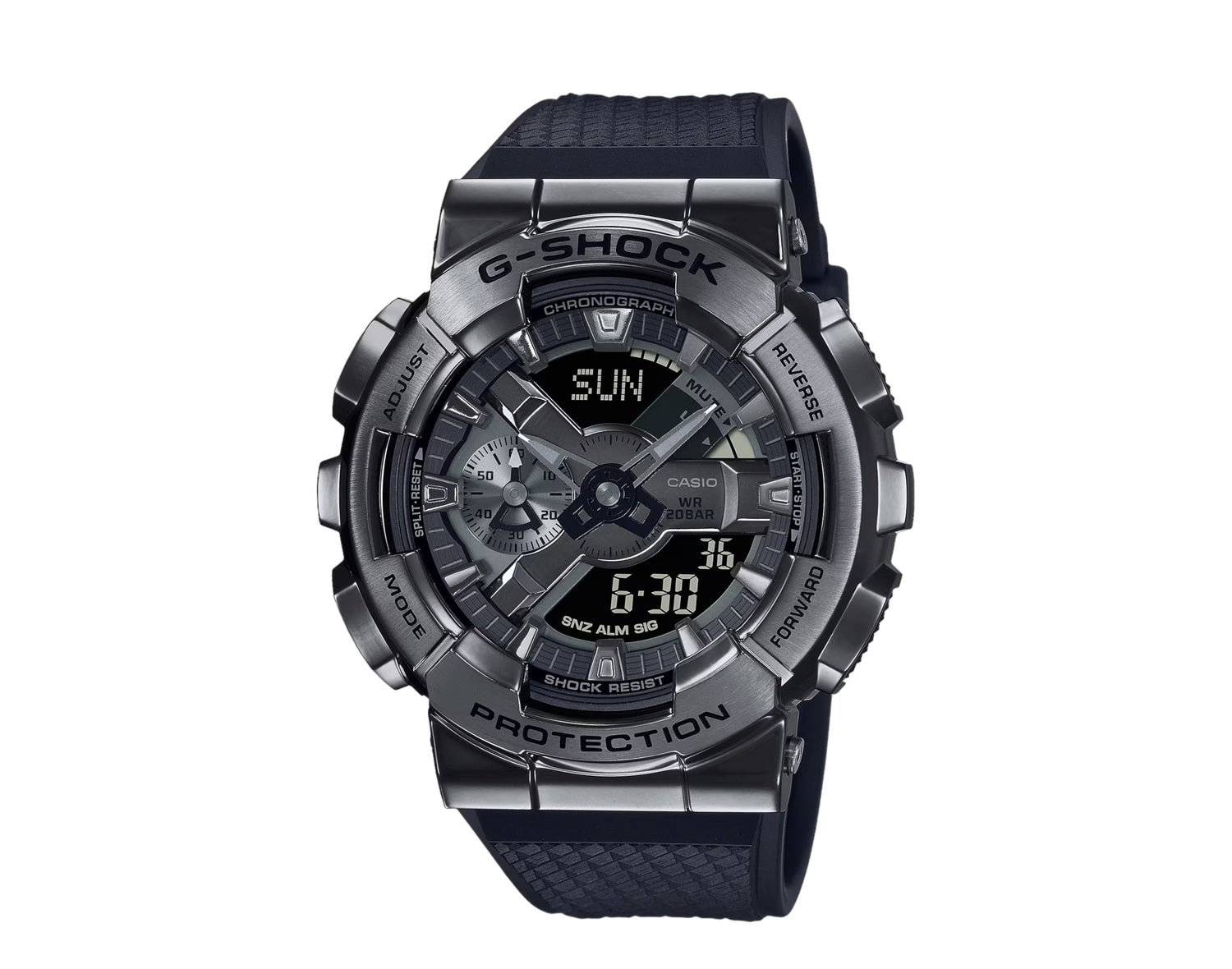 Casio G-Shock GM110BB Analog-Digital Metal-Resin Watch