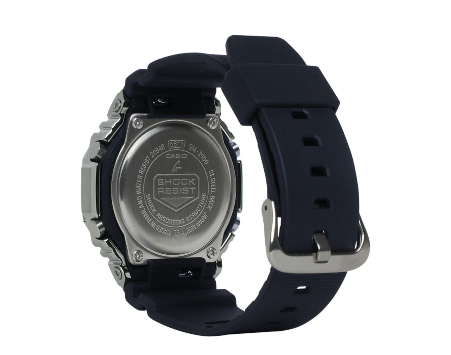 Casio G-Shock GM2100 Analog-Digital Metal and Resin Watch