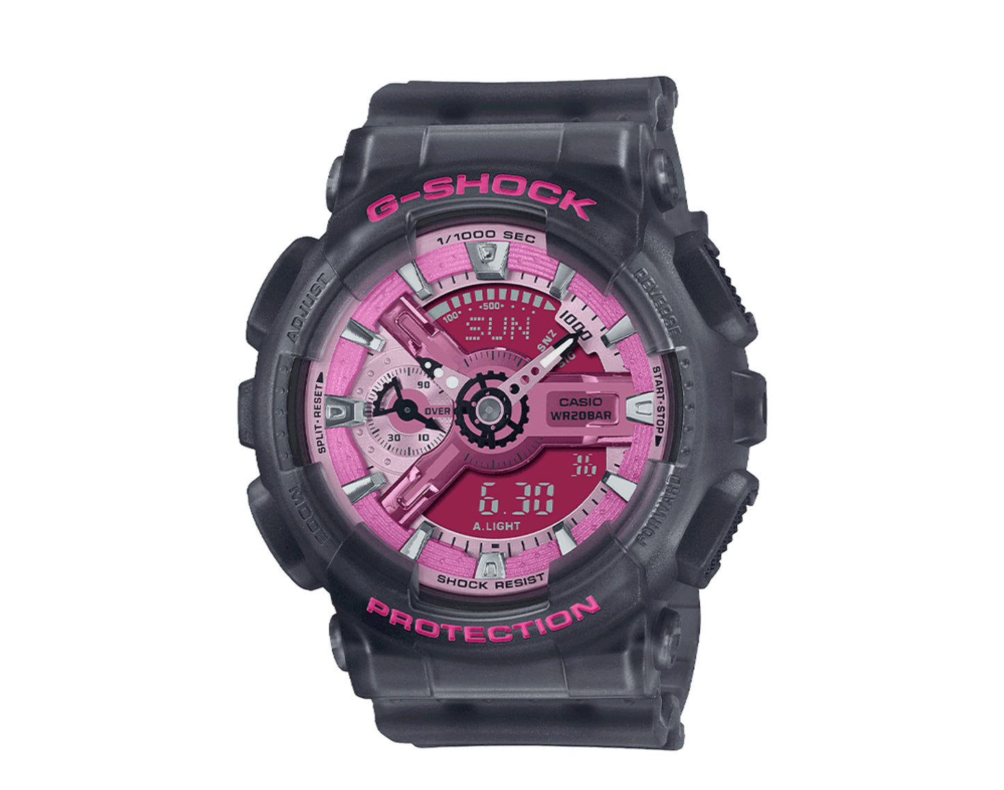 Casio G-Shock GMAS110NP Neo Punk Analog Digital Resin Women's Watch