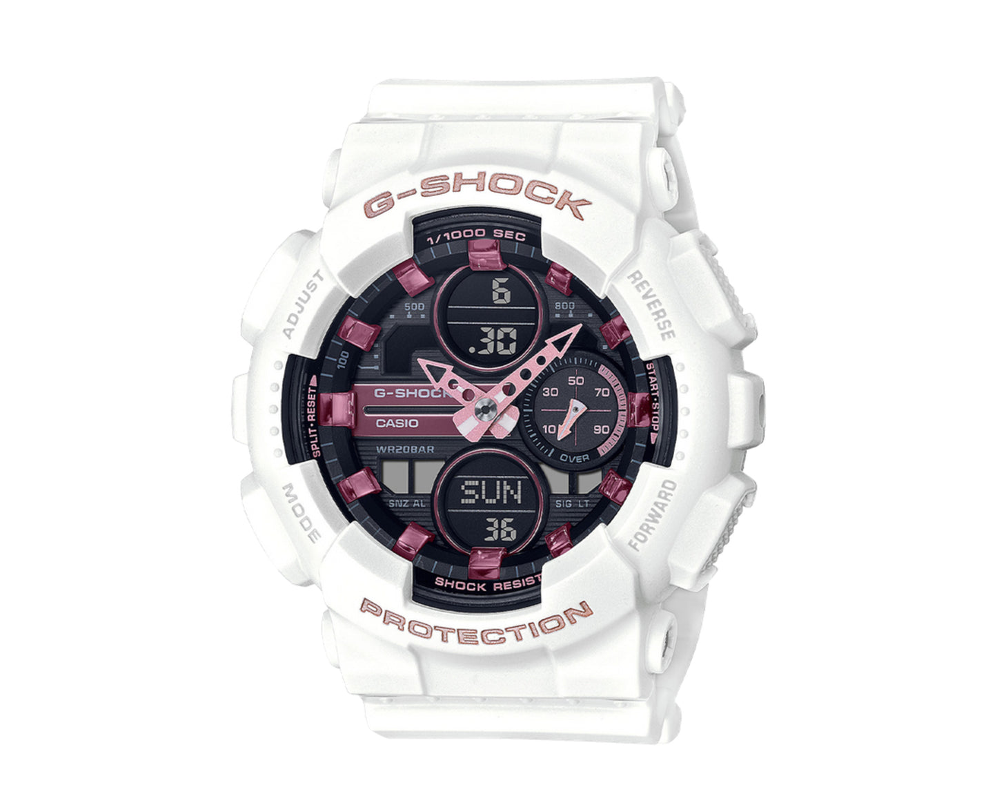 Casio G-Shock GMAS140M S Series Analog-Digital Resin Women's Watch