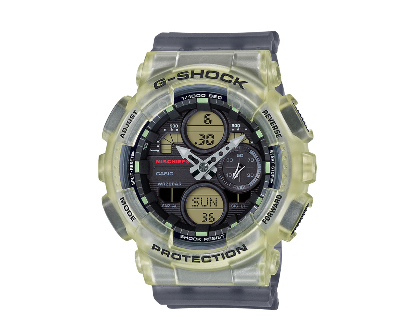 Casio G-Shock X MISCHIEF GMAS140 S Series Analog-Digital Resin Women's Watch