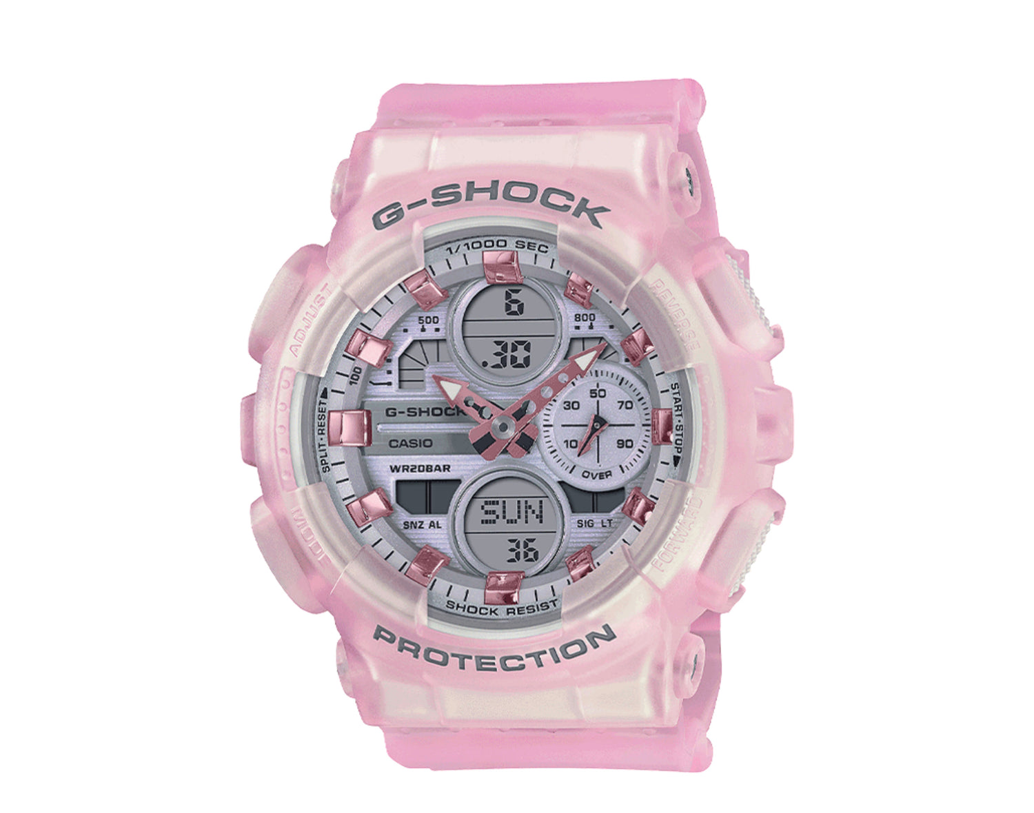 Casio G-Shock GMAS140NP Neo Punk Analog-Digital Resin Women's Watch