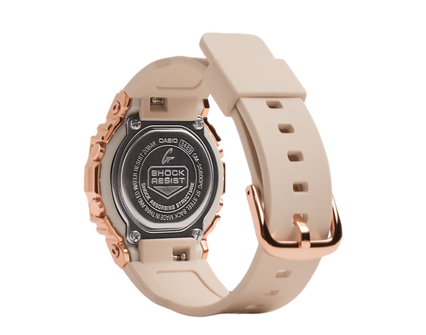 Casio G-Shock GMS5600 Digital Metal and Resin Women's Watch
