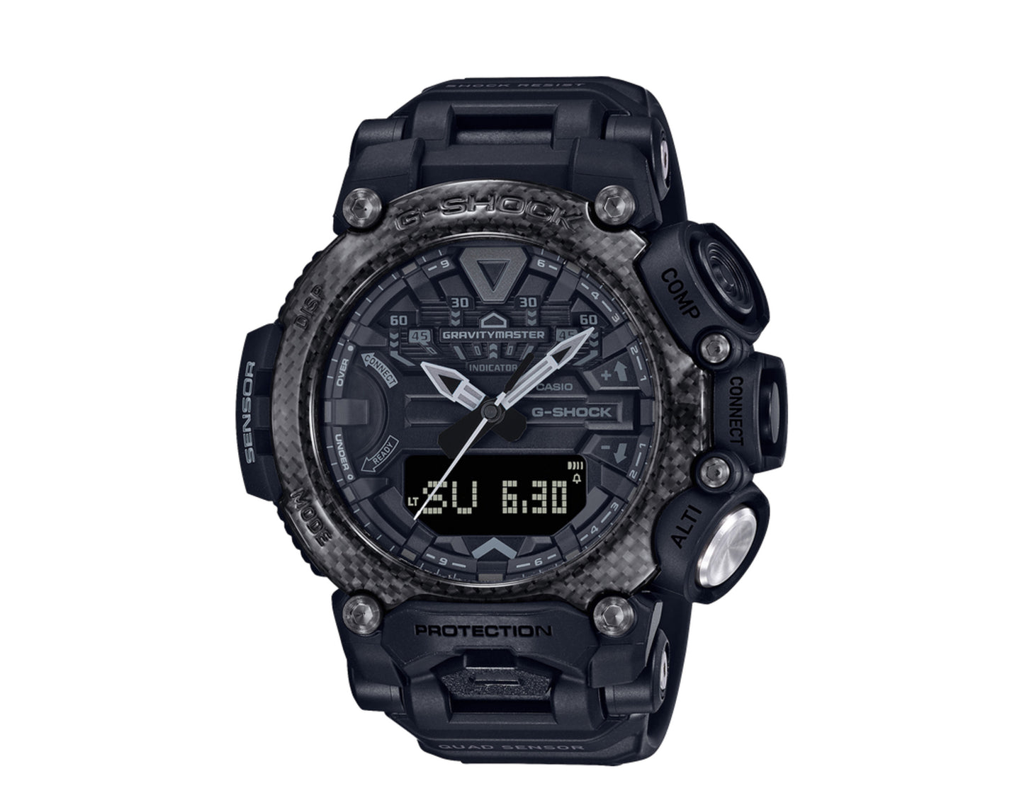 Casio G-Shock GRB200 GRAVITYMASTER Analog-Digital Resin Watch