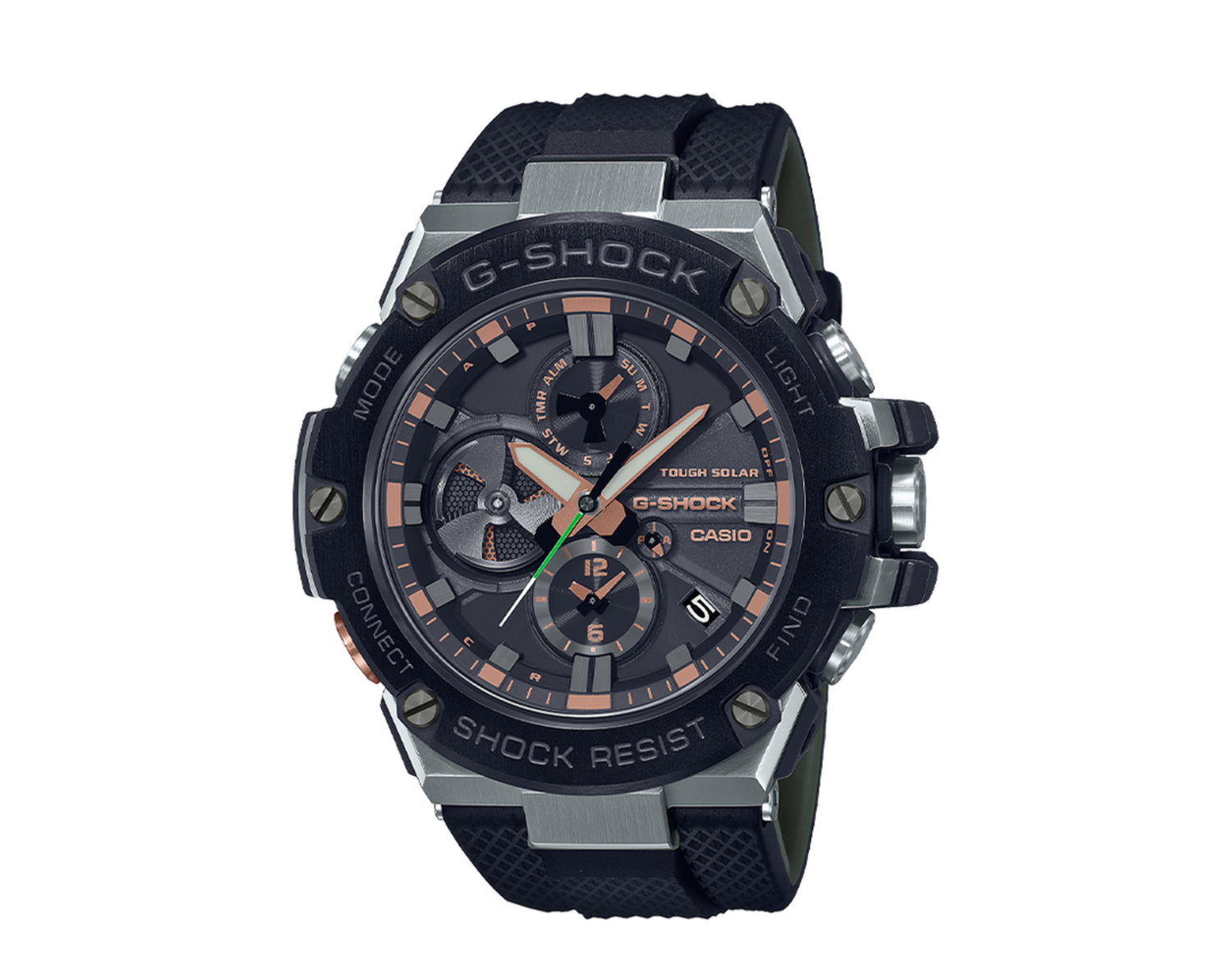 Casio G-Shock GSTB100GA G-STEEL Analog Chrono Men's Watch